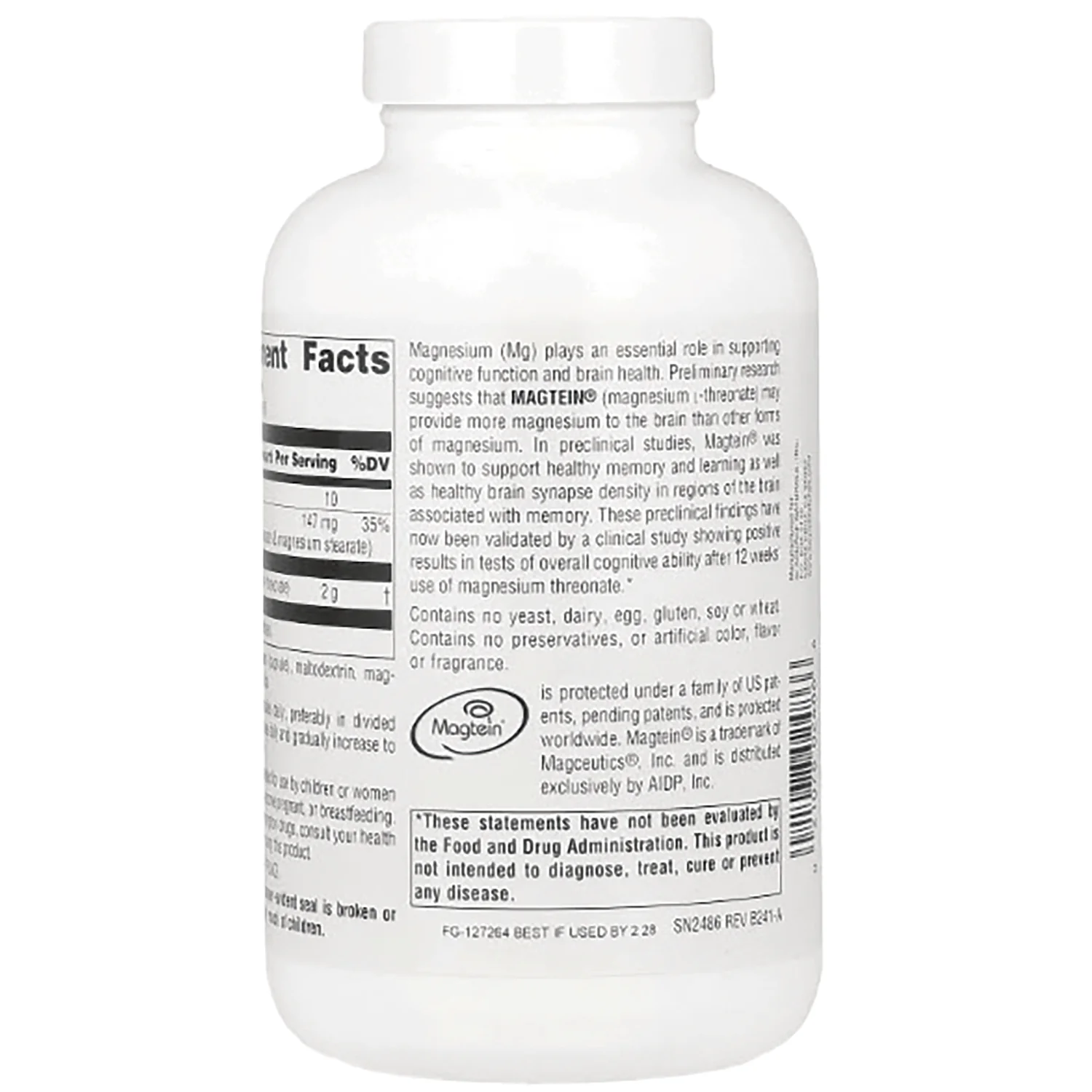 Magtein Magnesium L-Threonate - Image 3