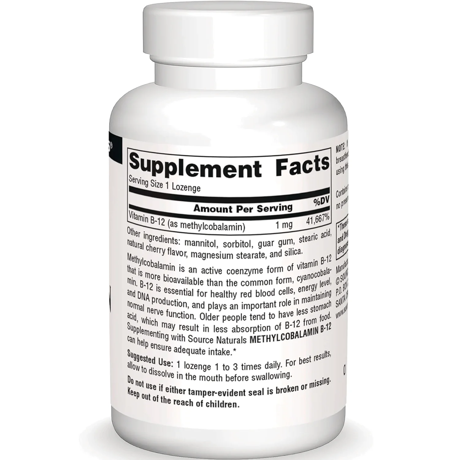 Methylcobalamin Vitamin B-12 - Cherry - Image 2