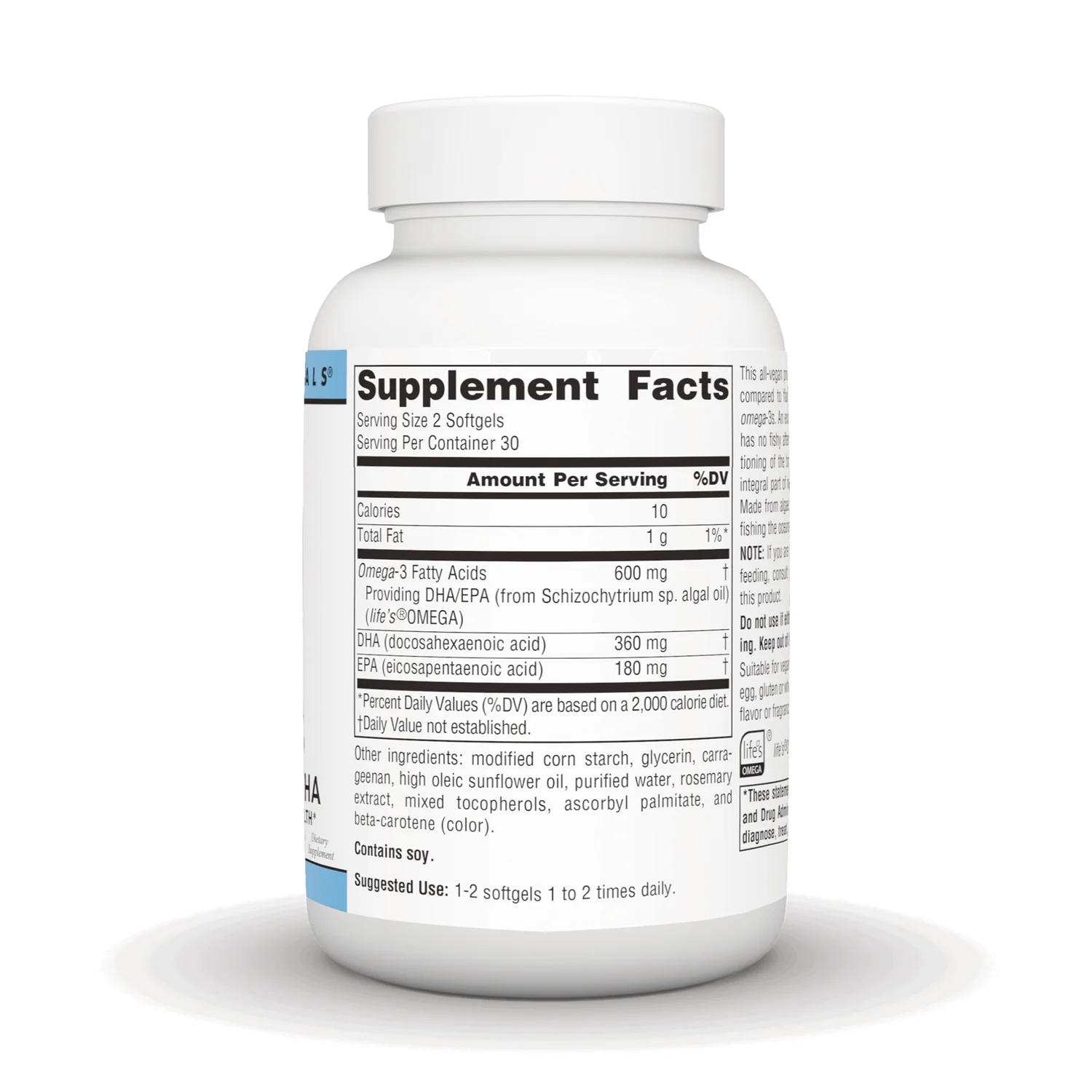 Vegan Omega-3s Non-Fish EPA-DHA - Image 2