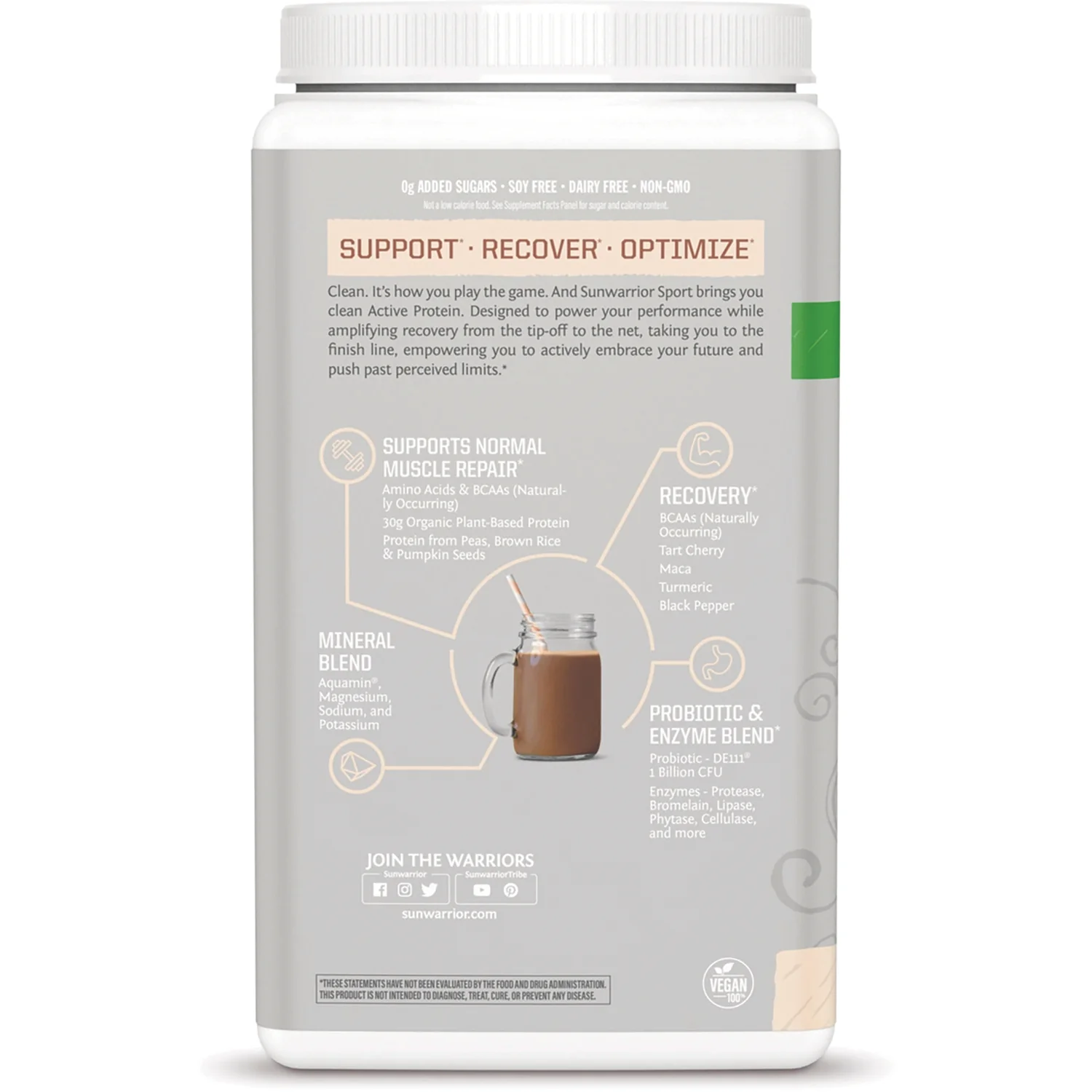 Organic Active Protein - Chocolate - Image 3