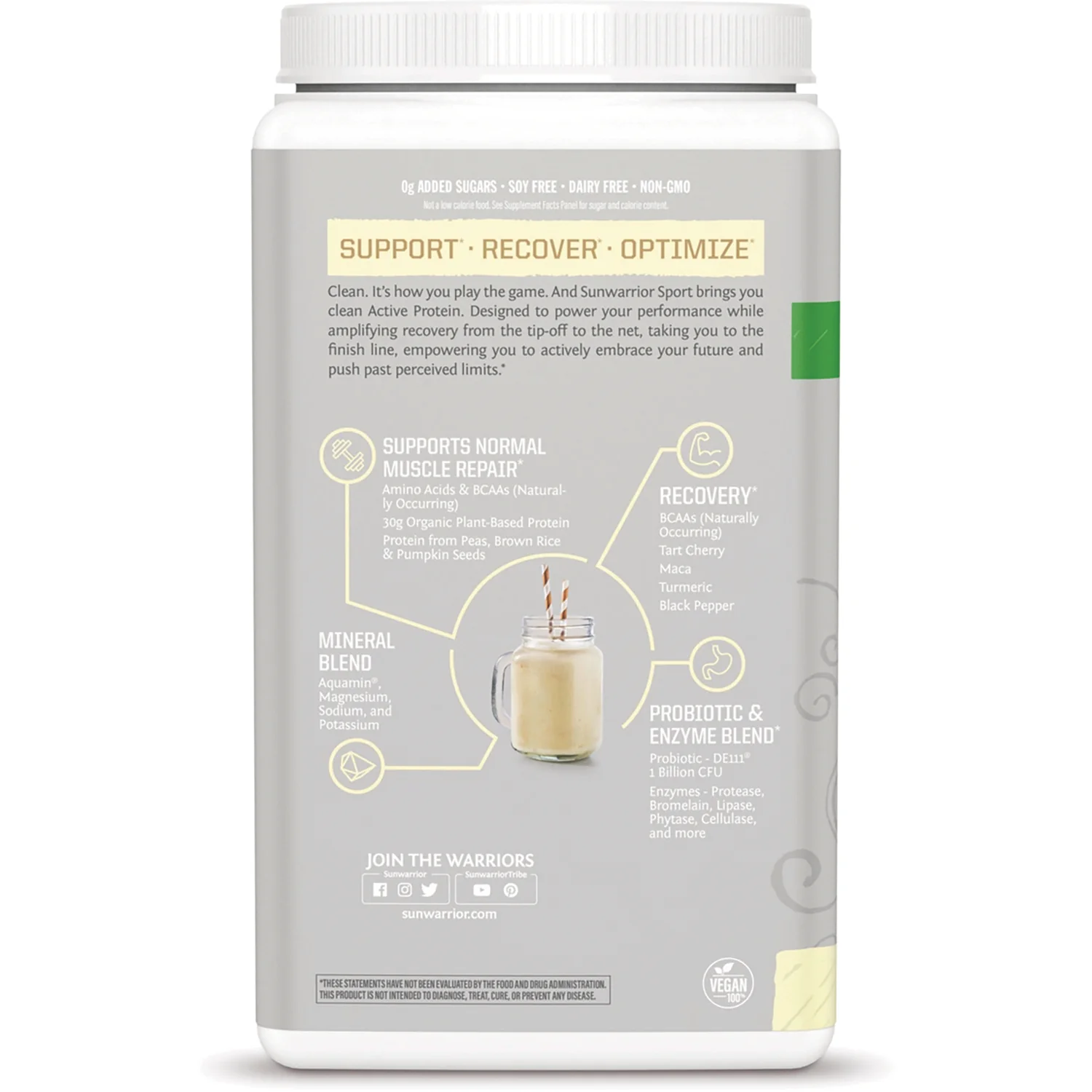Organic Active Protein - Vanilla - Image 3