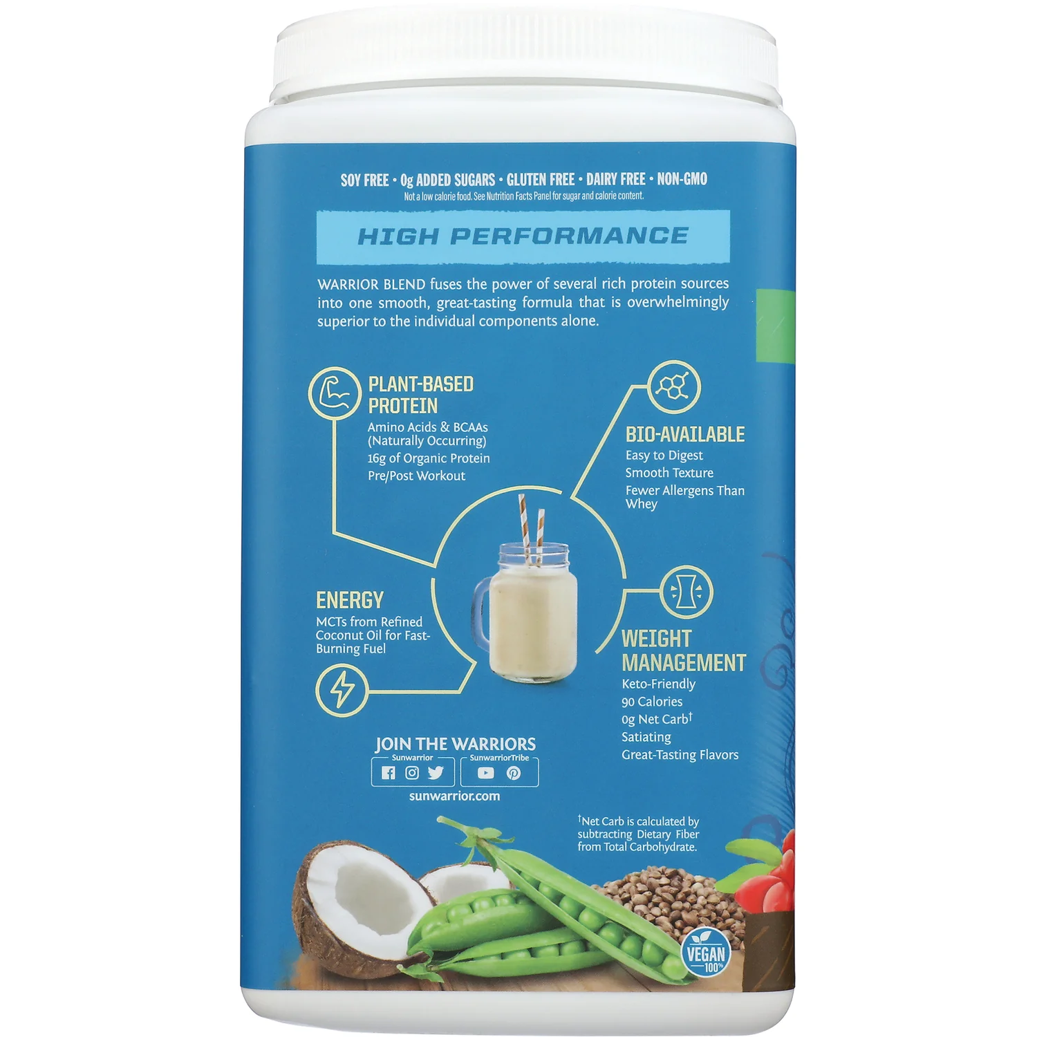Protein Warrior Blend - Chocolate - Image 4