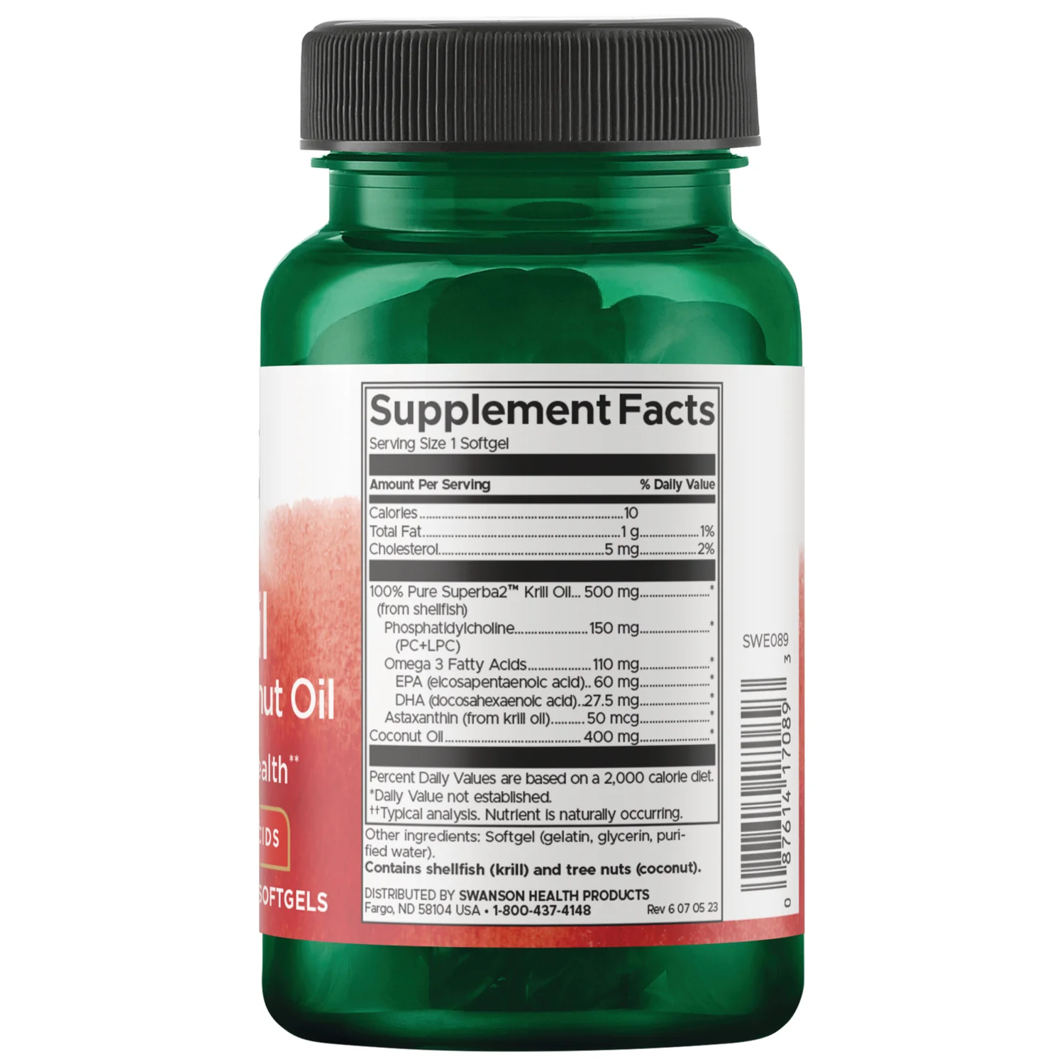 Krill Oil with Pure Coconut Oil - Image 2