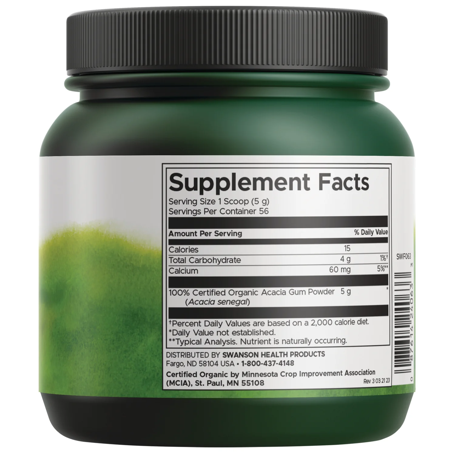 Acacia Fiber Powder - 100% Organic - Image 2