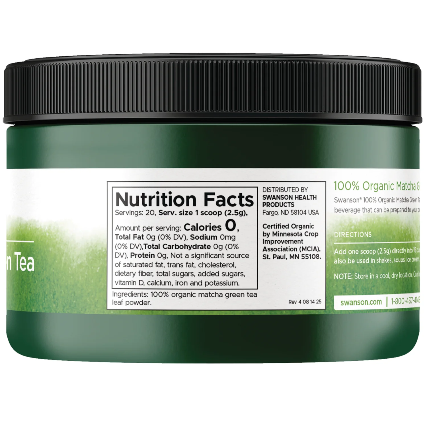 100% Organic Matcha Green Tea - Image 2