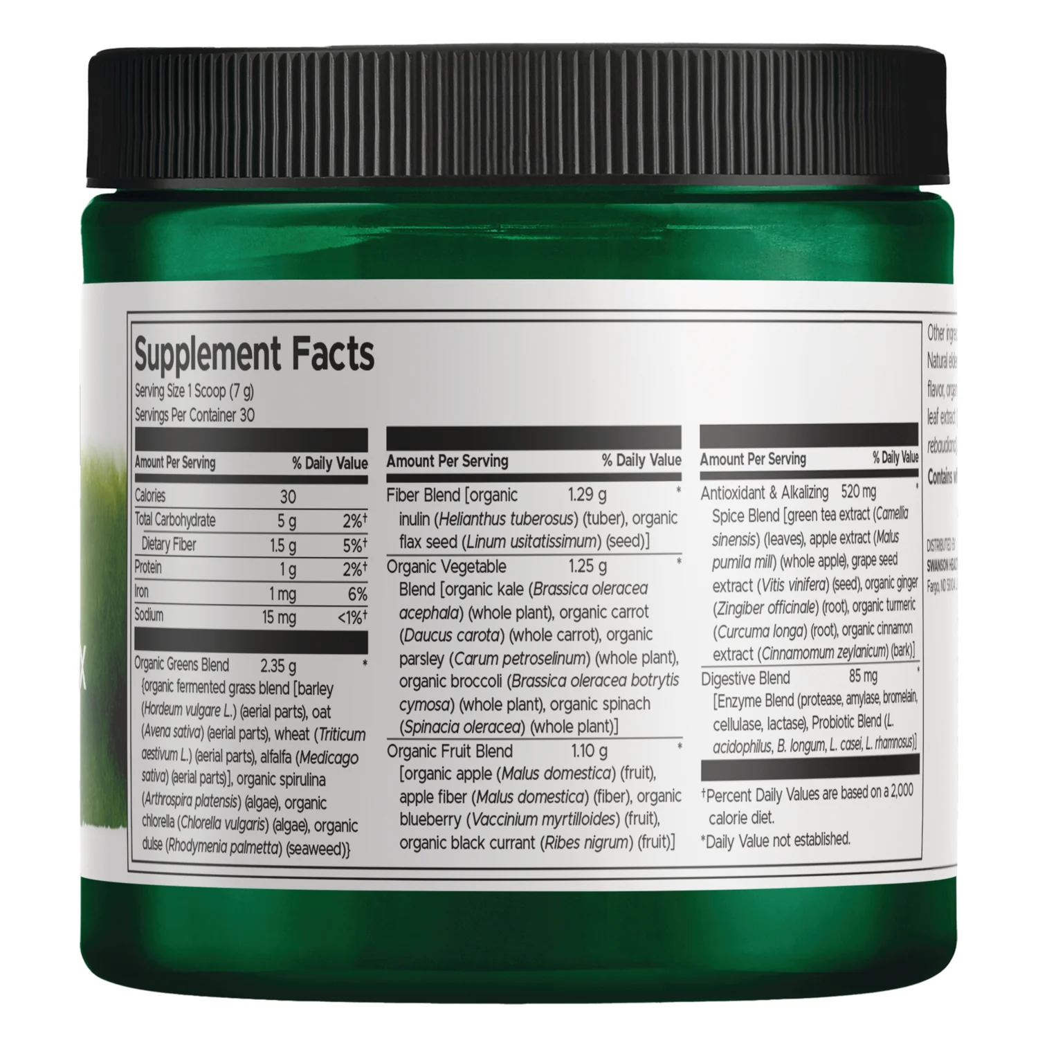 Fermented Alkalizing Greens Drink Mix with Probiotics - Image 2