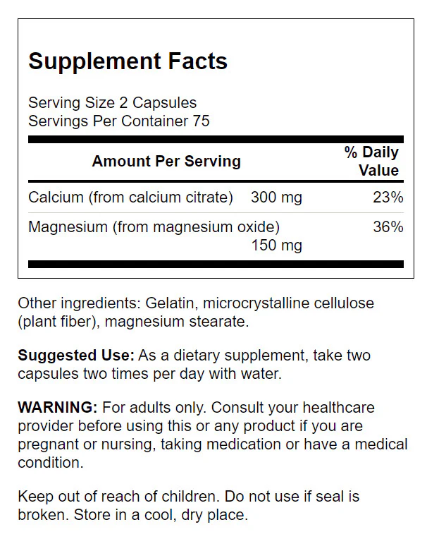 Calcium Citrate Plus Magnesium - Image 3