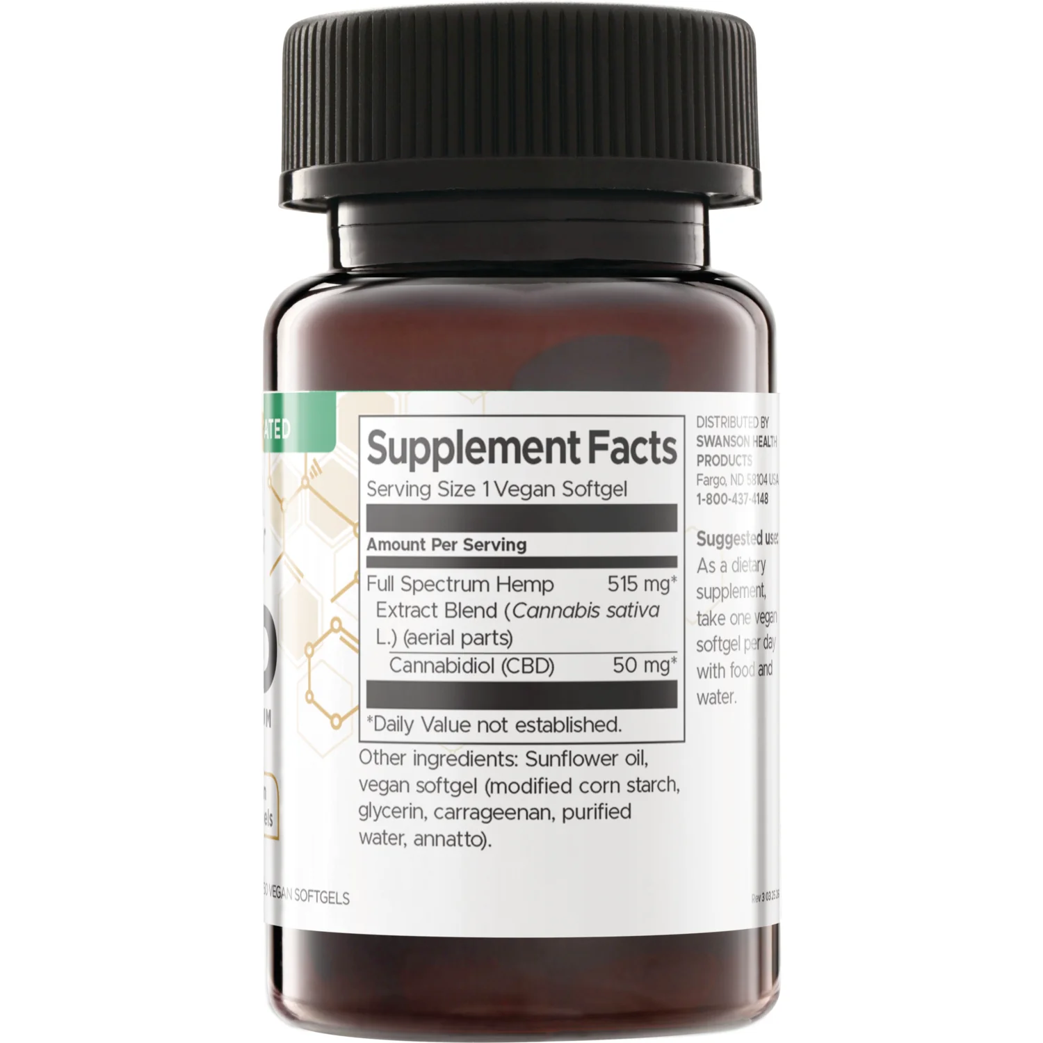 CBD Full Spectrum - Vegan Softgels - Image 2