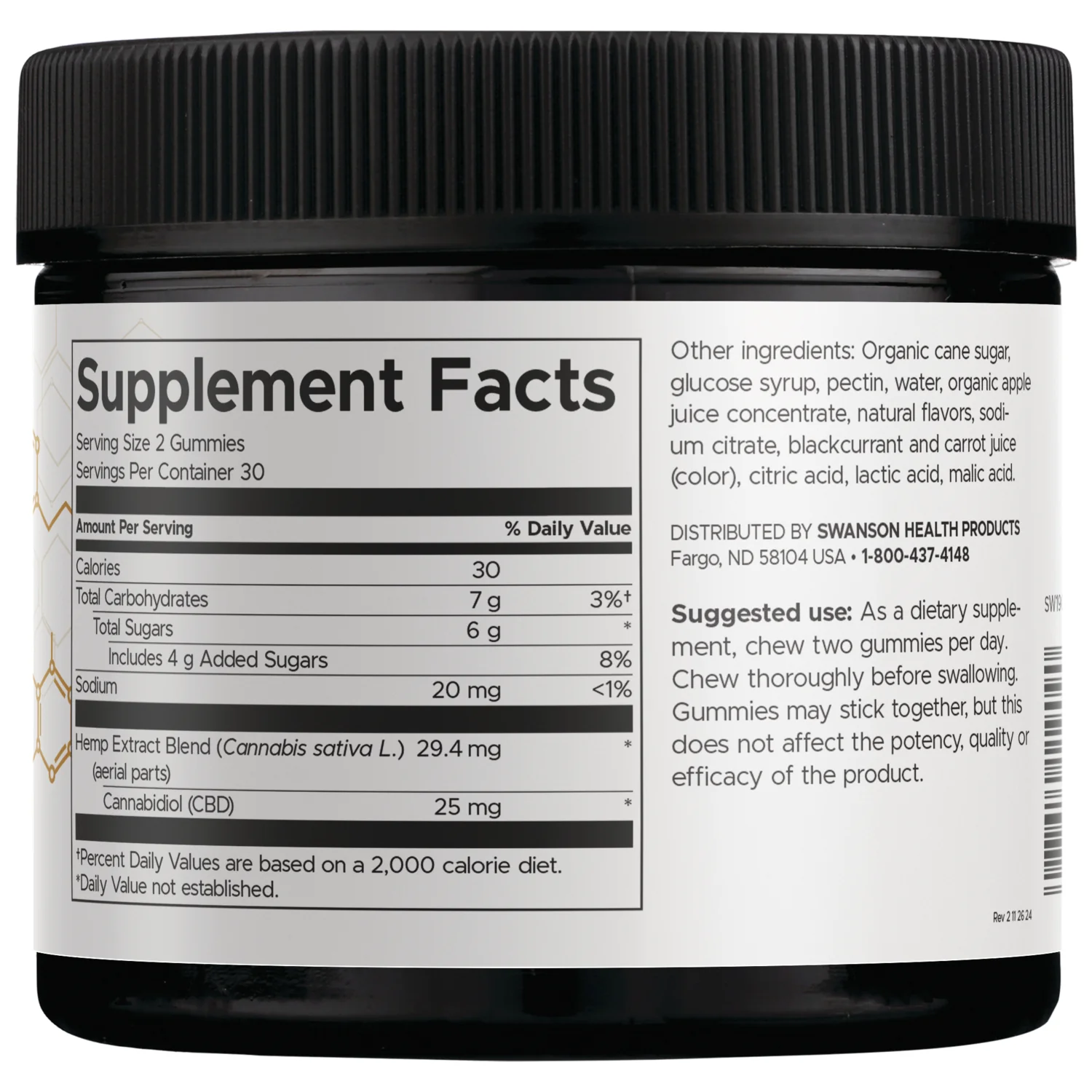 CBD Gummies - Red Raspberry - Image 2