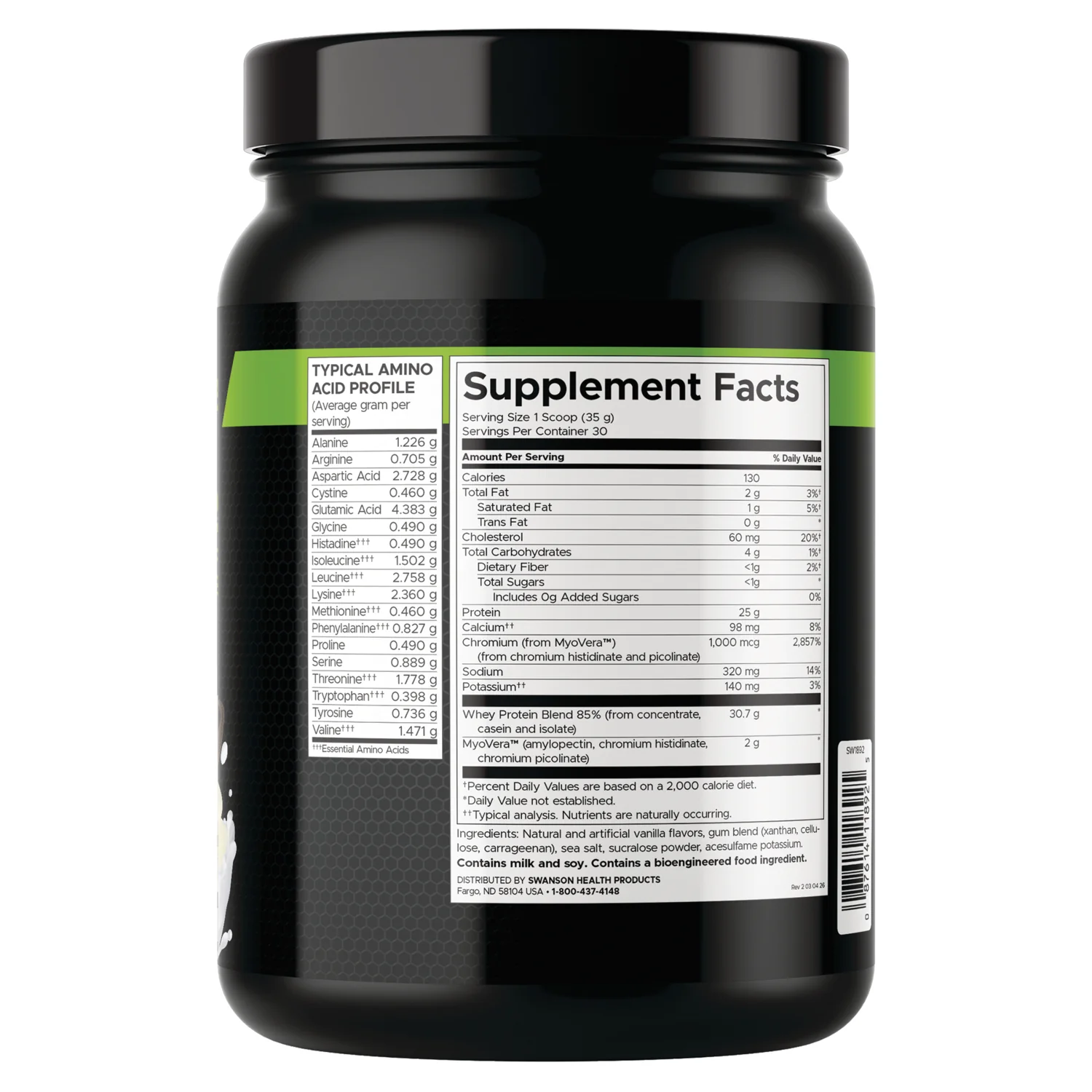 Full Potential Whey Protein - Vanilla - Image 2