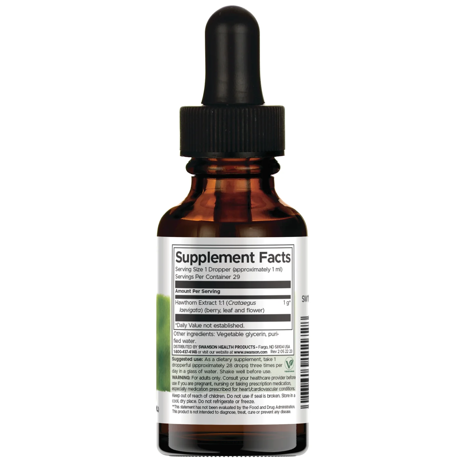 Hawthorn Berry Liquid Extract - Alcohol & Sugar Free - Image 2