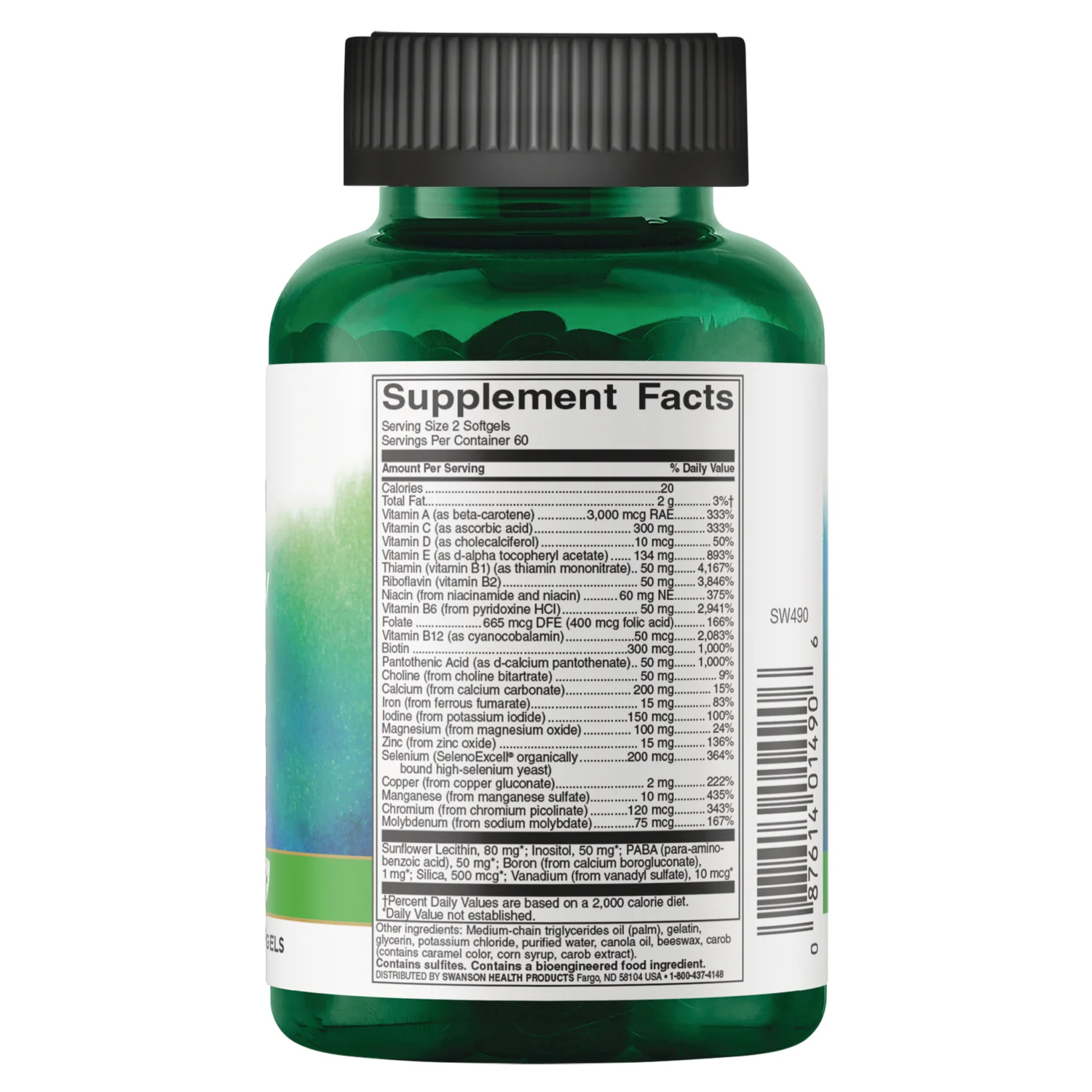 High Potency Multi with Iron +Immune Support - 2 Pack - Image 2