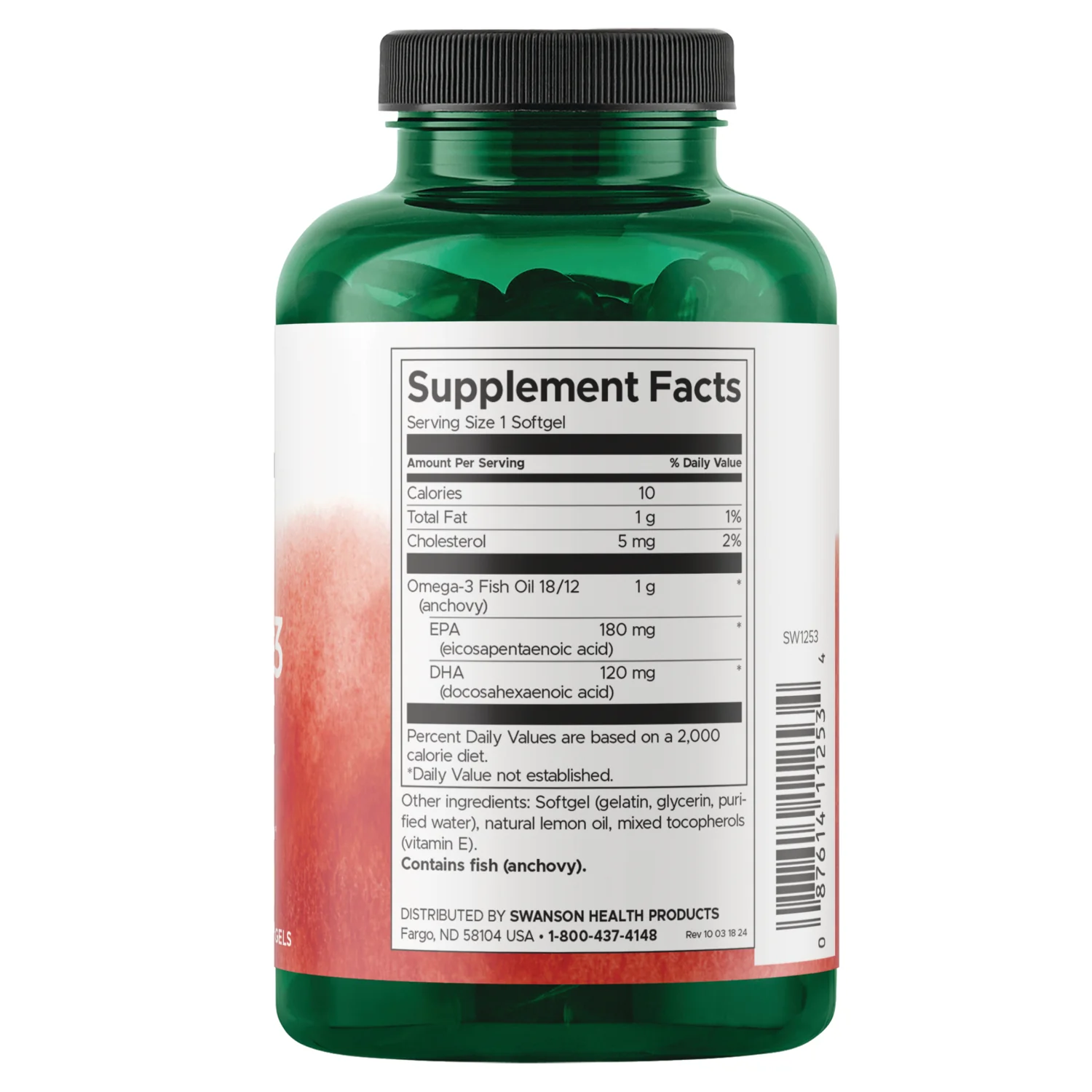 Omega-3 Fish Oil - Lemon Flavor - Image 2