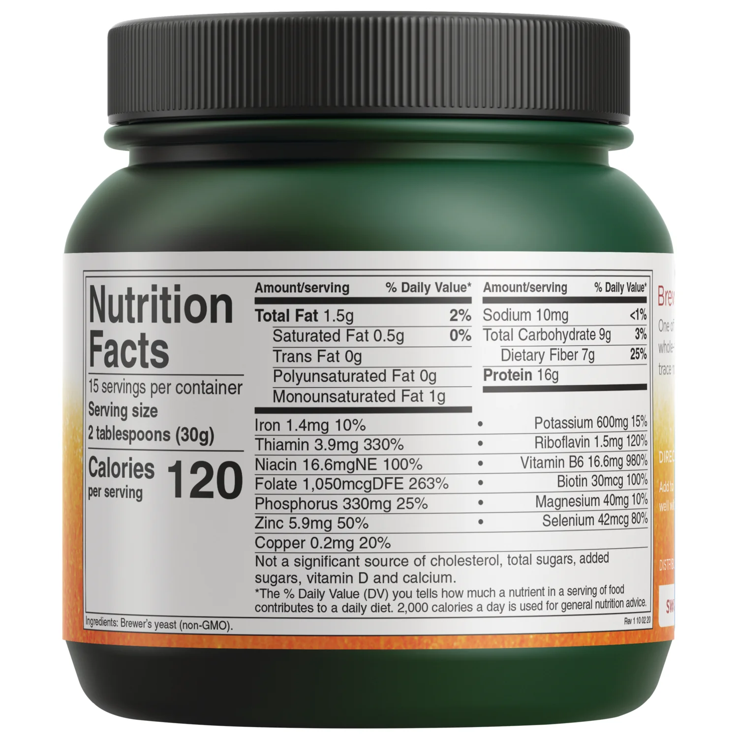 Brewer's Yeast Powder - Non-GMO - Image 2