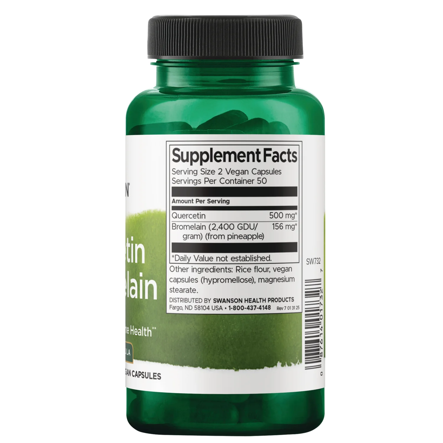 Quercetin & Bromelain - Advanced Formula - Image 2