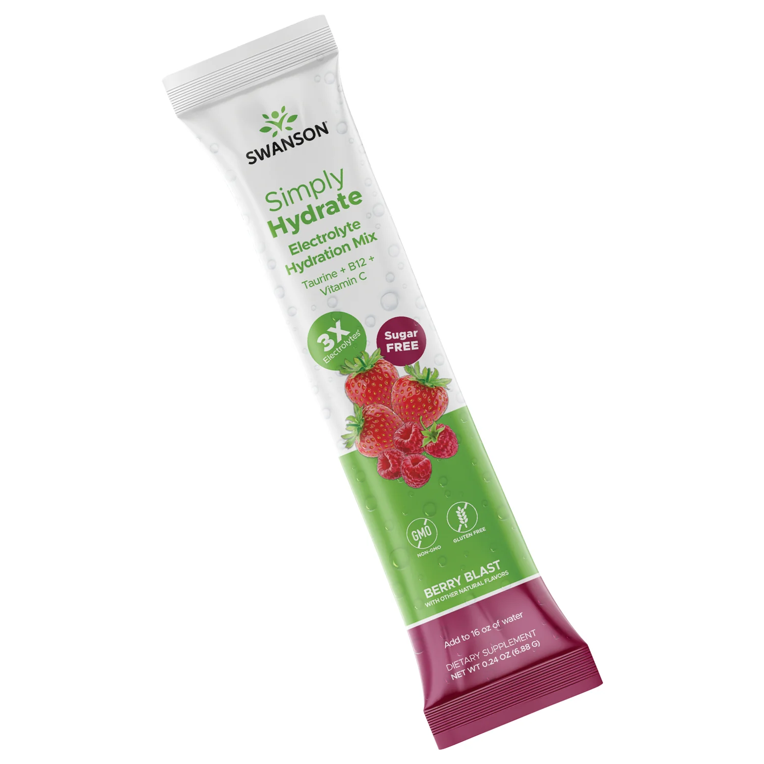 Simply Hydrate Electrolyte Hydration Mix - Berry Blast - Image 3