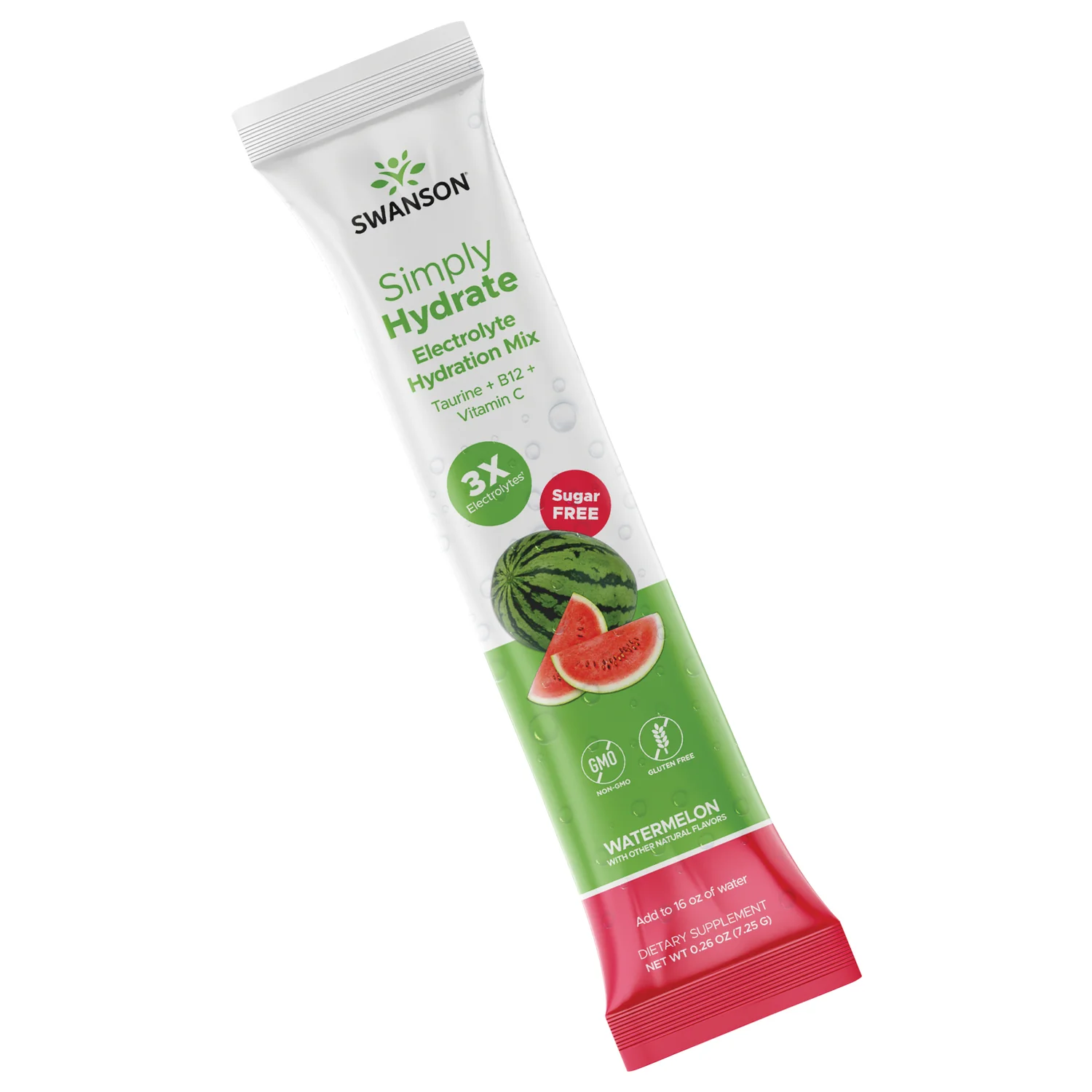 Simply Hydrate Electrolyte Hydration Mix - Watermelon - Image 3