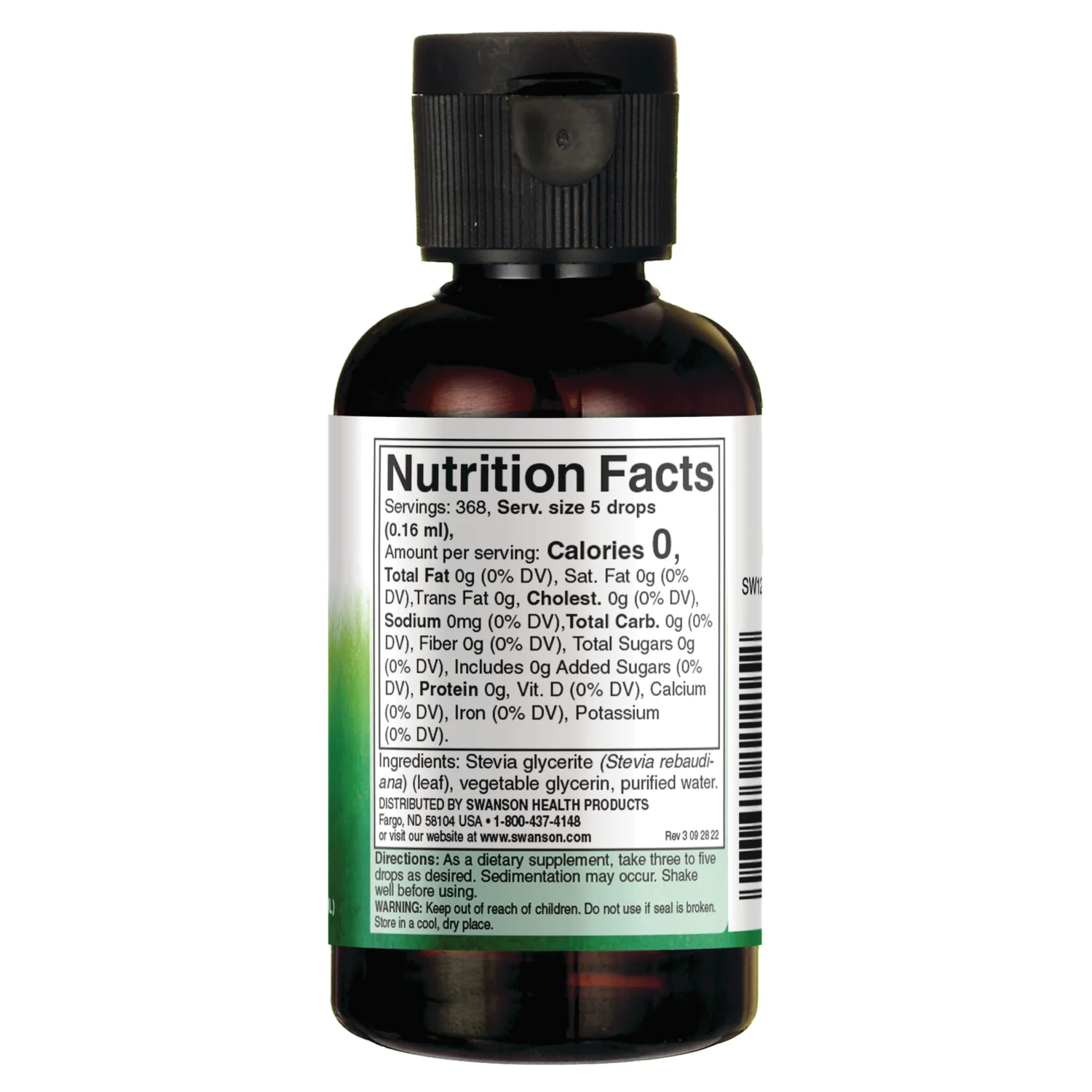 Stevia Liquid Extract - Alcohol Free - 2 Pack - Image 2