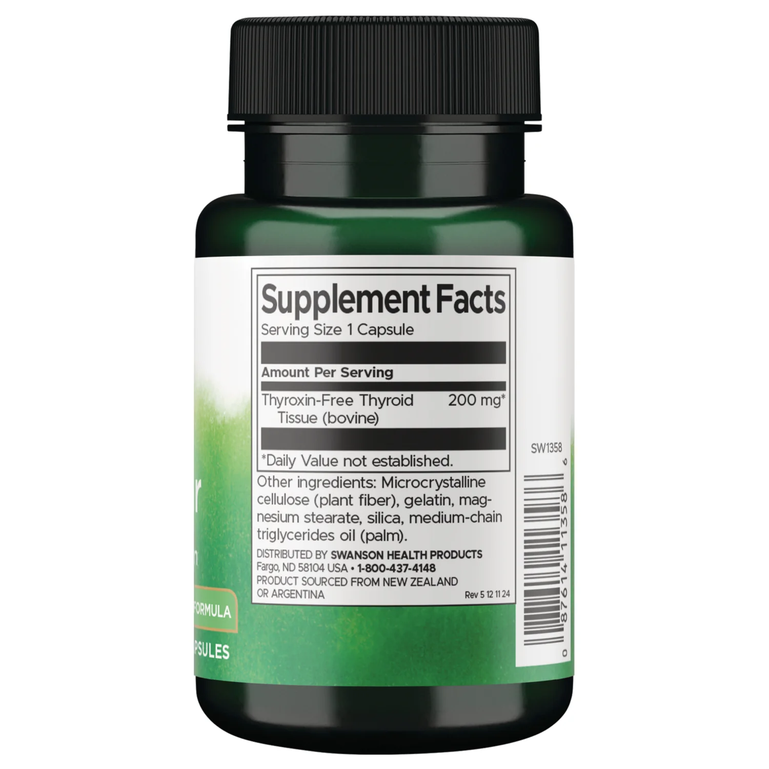Thyroid Glandular - Thyroxin-Free Formula - Image 2