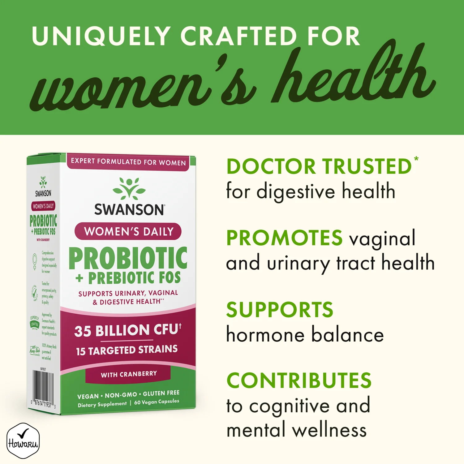 Women's Daily Probiotic + Prebiotic FOS - Image 4