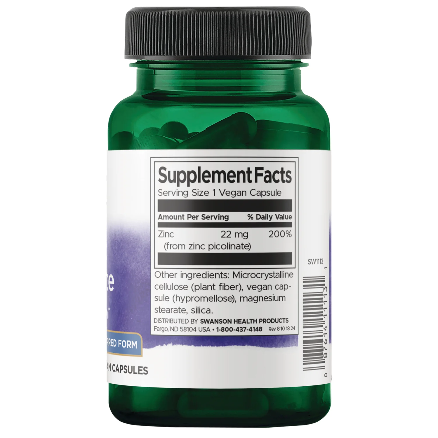 Zinc Picolinate - Body Preferred Form - Image 2