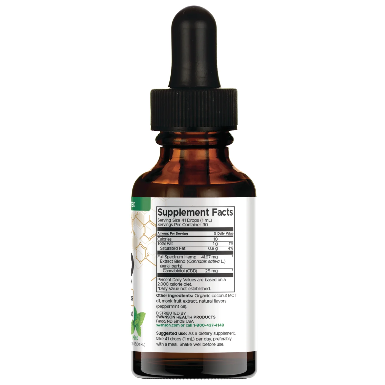 Extra Strength CBD Full Spectrum - Mint - Image 2
