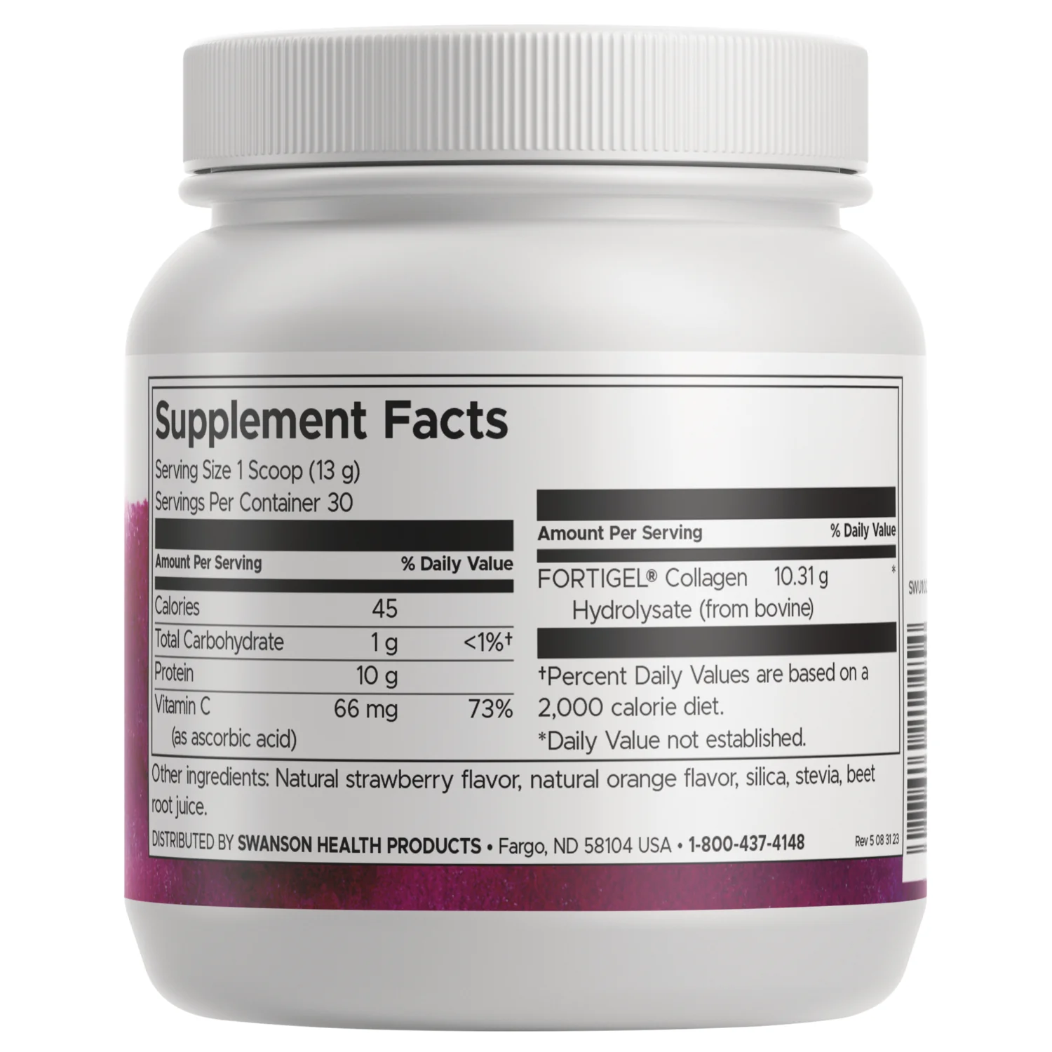 High Potency Collagen with Vitamin C - Citrus Berry Flavor - Image 2