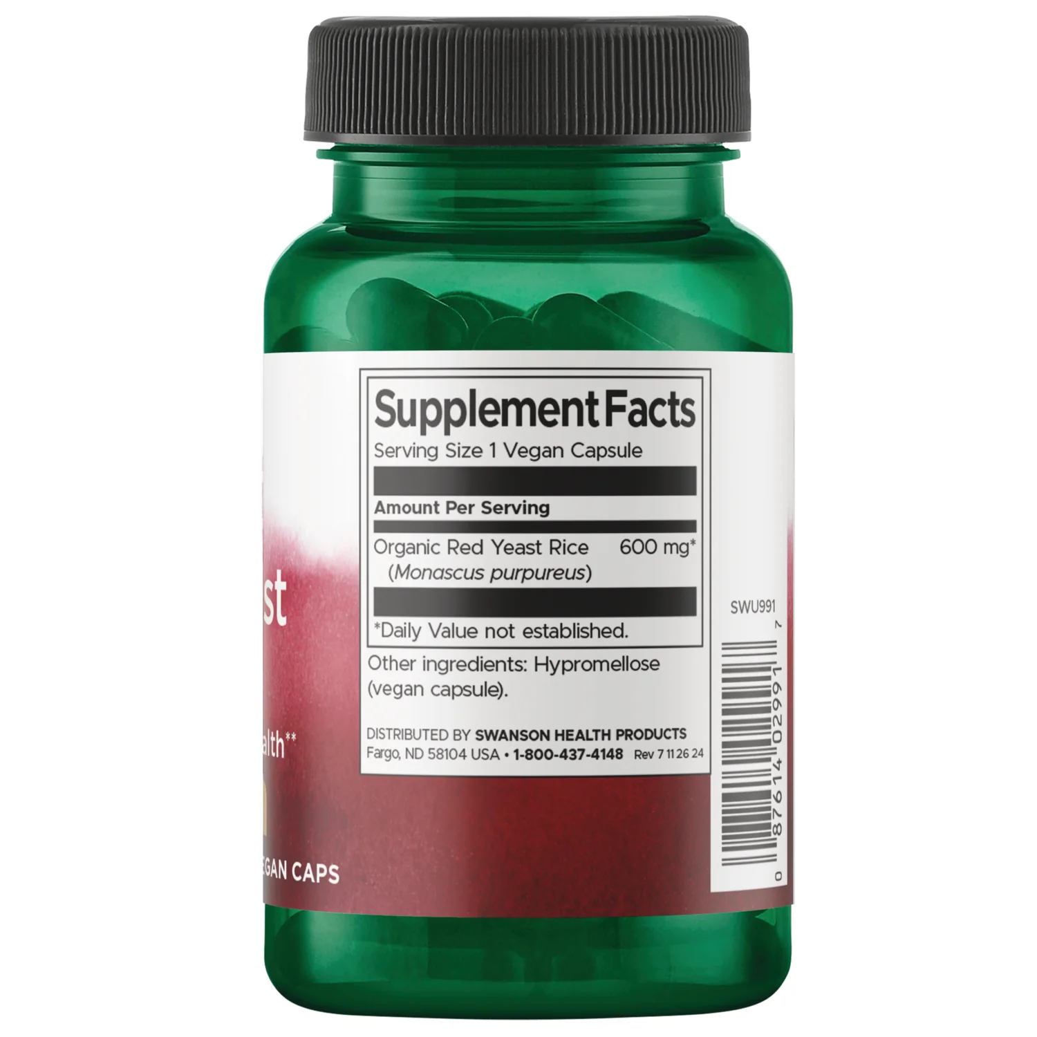 Red Yeast Rice - 2 Pack - Image 2