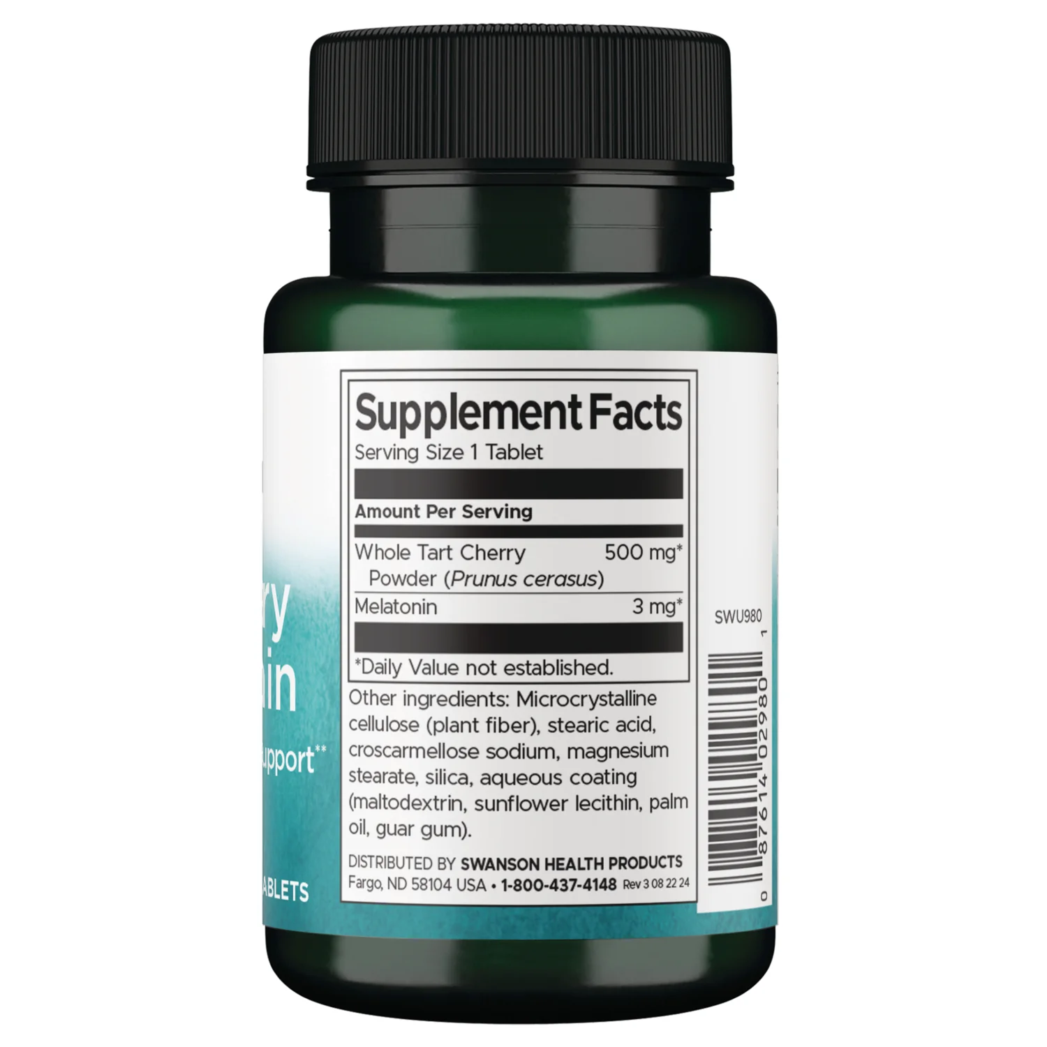 Tart Cherry & Melatonin - Vegan - Image 2
