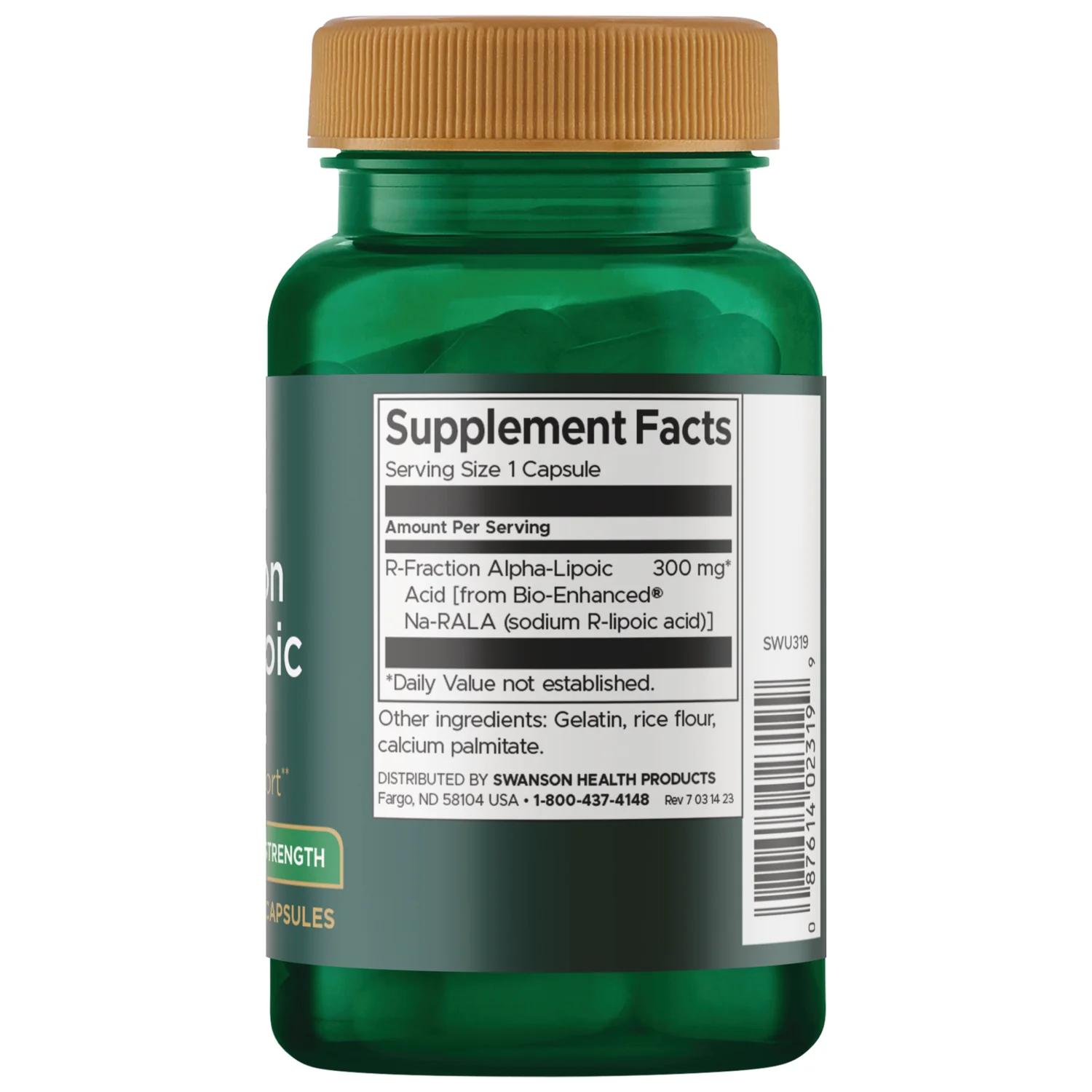 R-Fraction Alpha Lipoic Acid - Triple Strength - Image 2