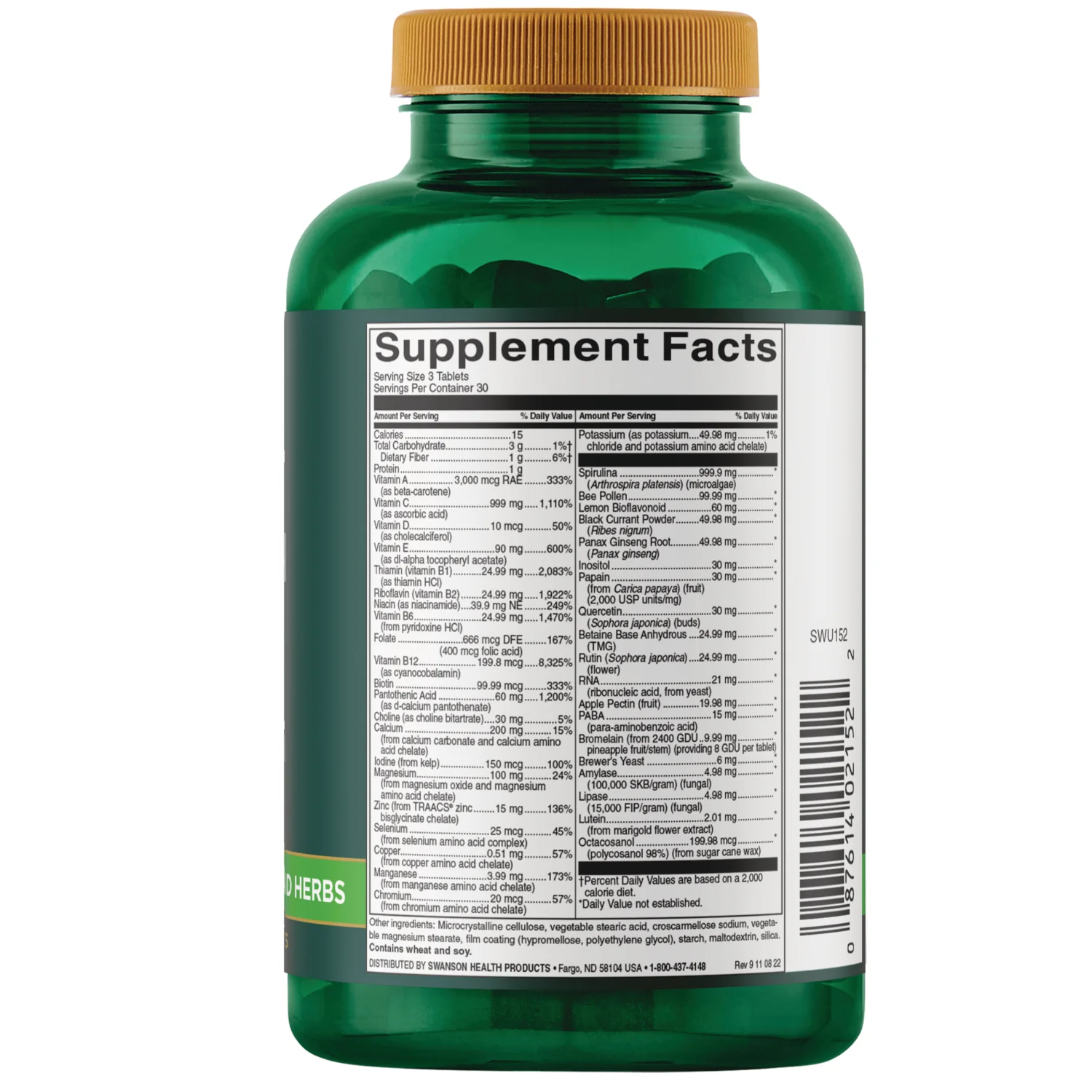 Whole Food Multi without Iron - 2 Pack - Image 2