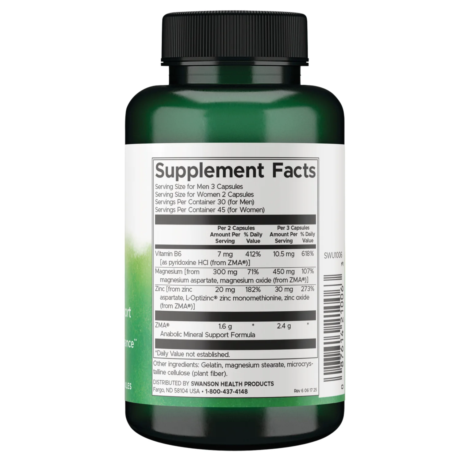 ZMA Anabolic Mineral Support - Image 2