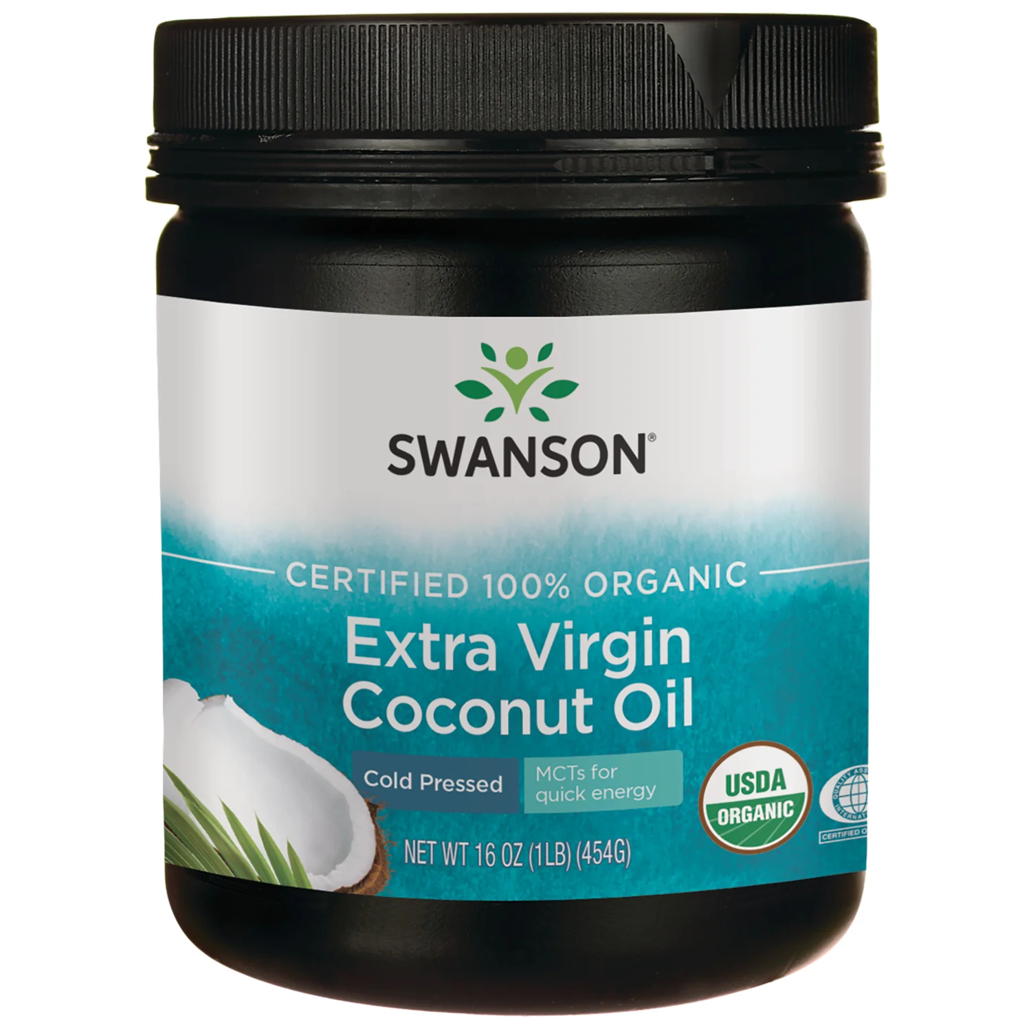100% Organic Extra Virgin Coconut Oil - Cold Pressed