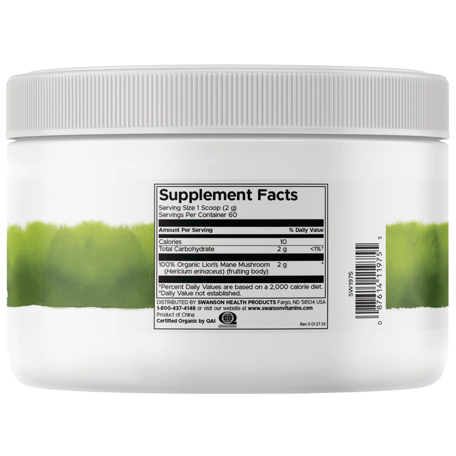 100% Organic Lion's Mane Mushroom Powder - Image 2