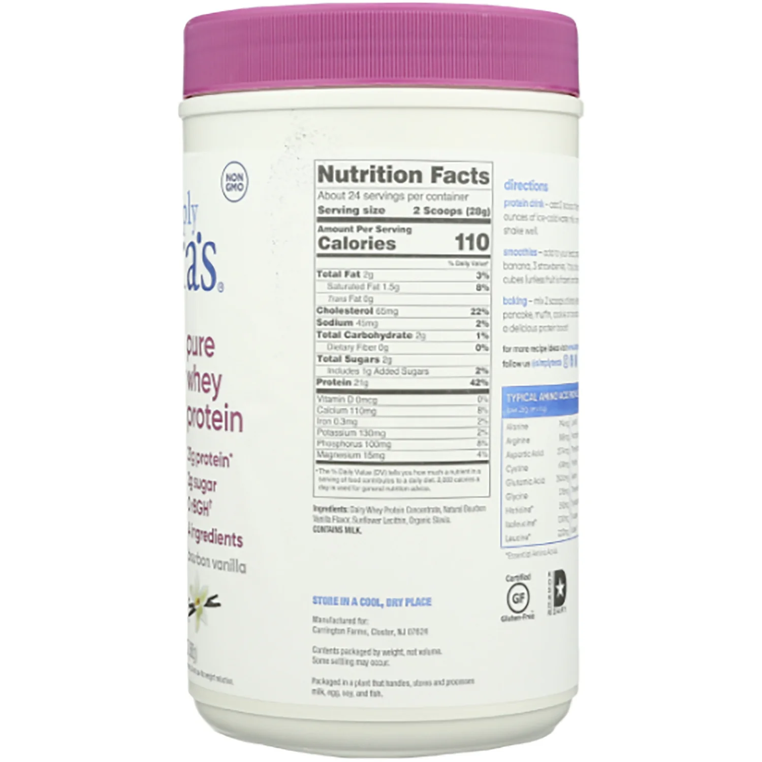 Pure Whey Protein - Bourbon Vanilla - Image 2