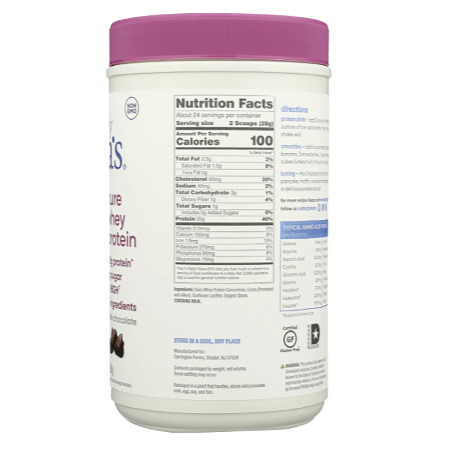 Pure Whey Protein - Dark Chocolate - Image 2