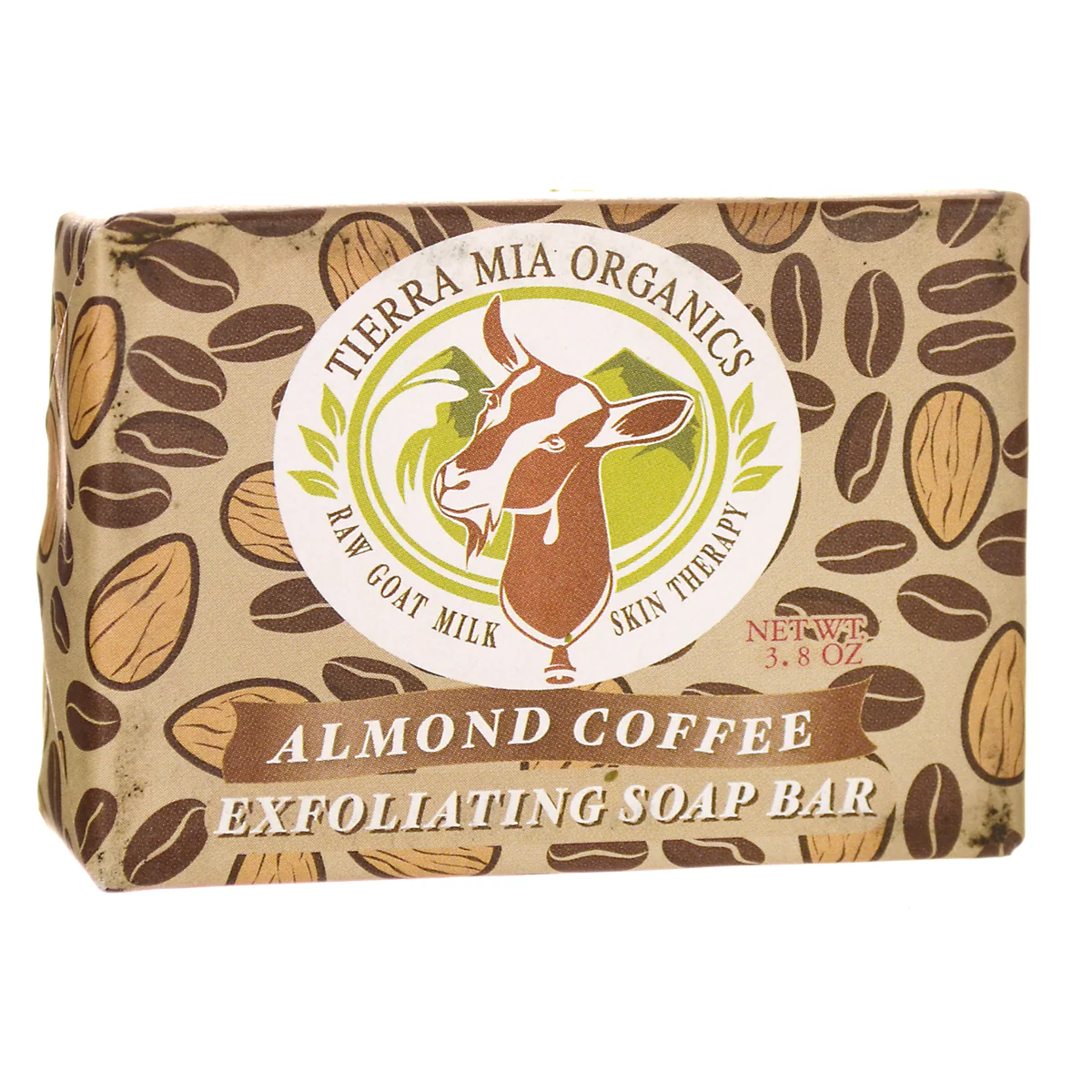 Almond Coffee Exfoliating Soap Bar