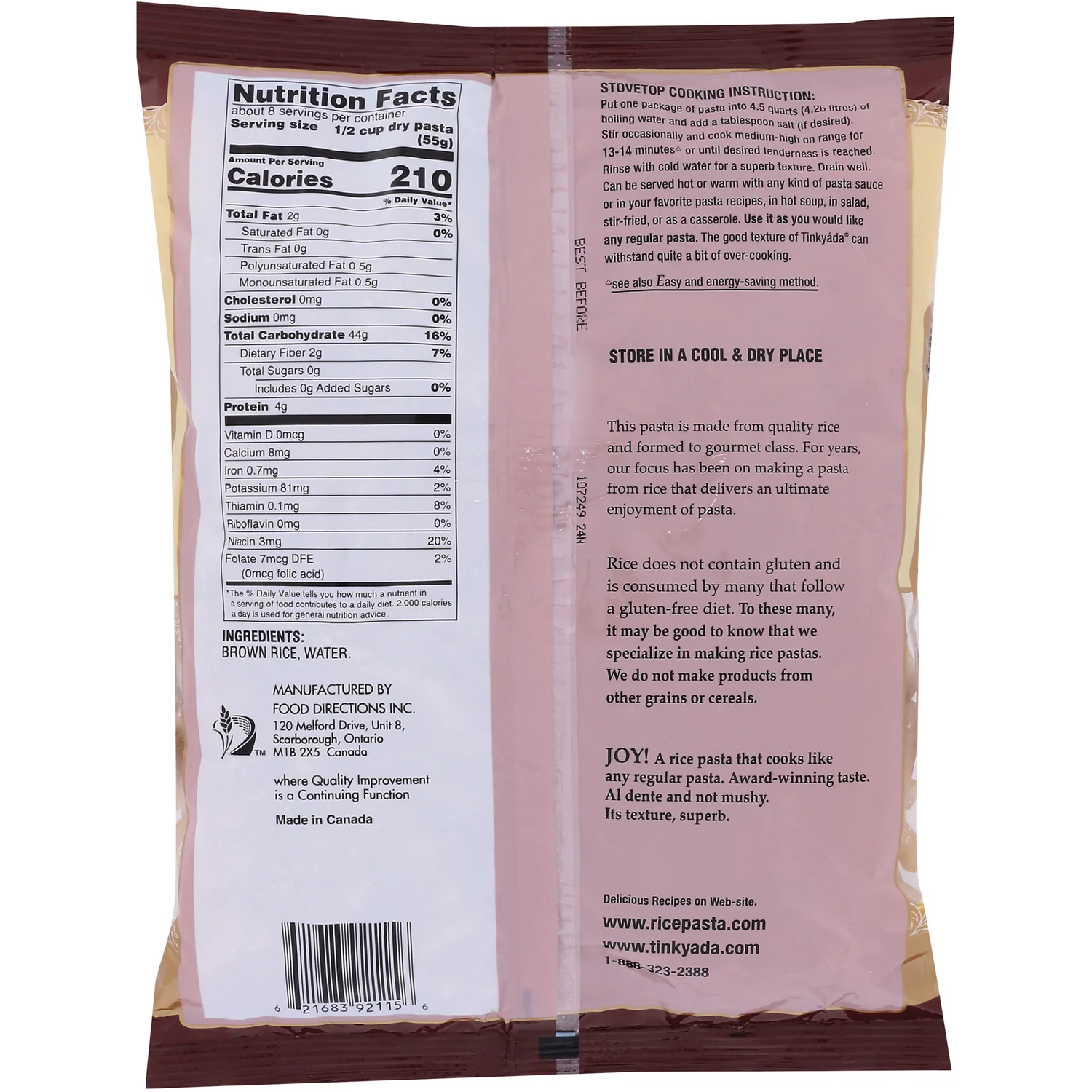 Brown Rice Pasta - Penne - Image 2