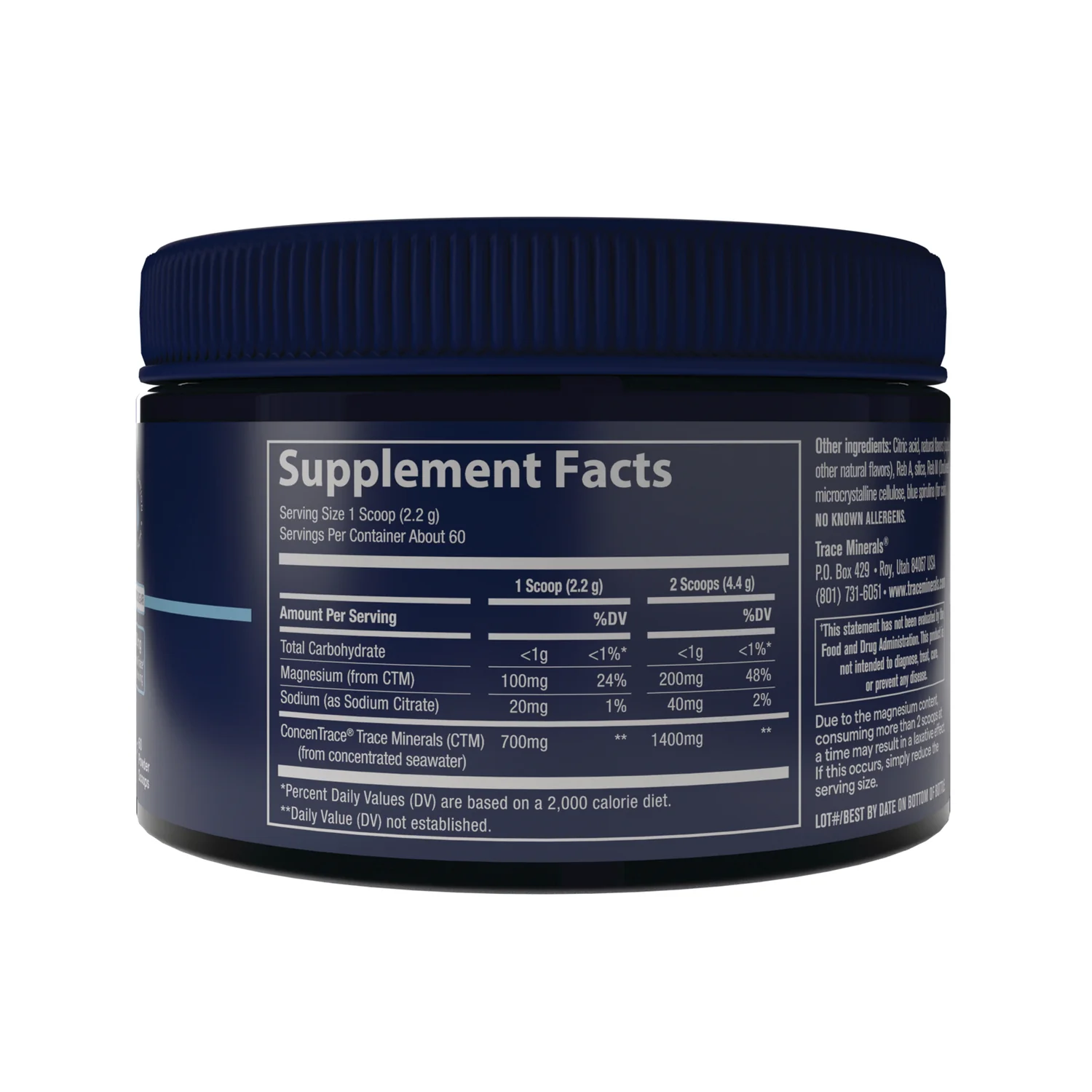 ConcenTrace Daily Mineral Powder - Blue Raspberry - Image 2
