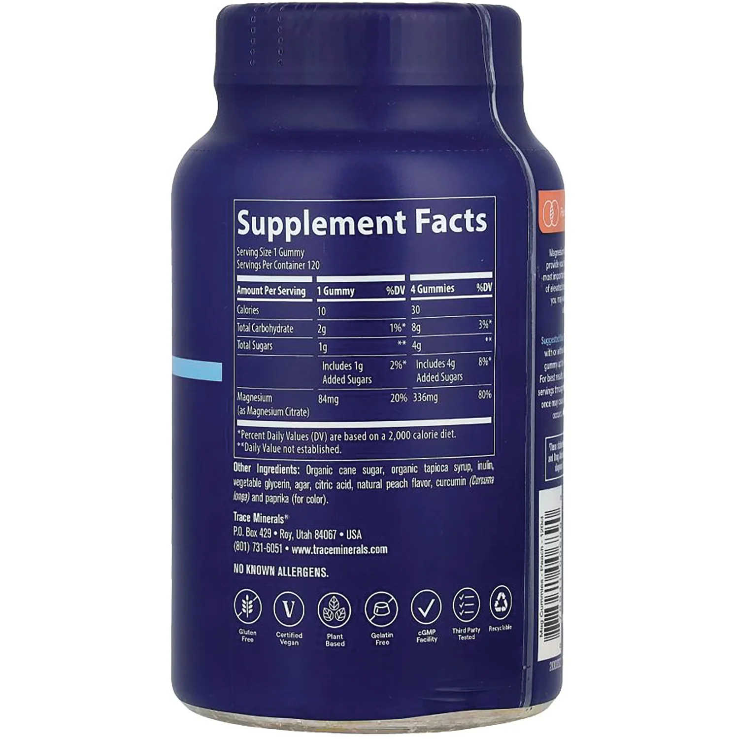 Magnesium Gummies - Peach - Image 2