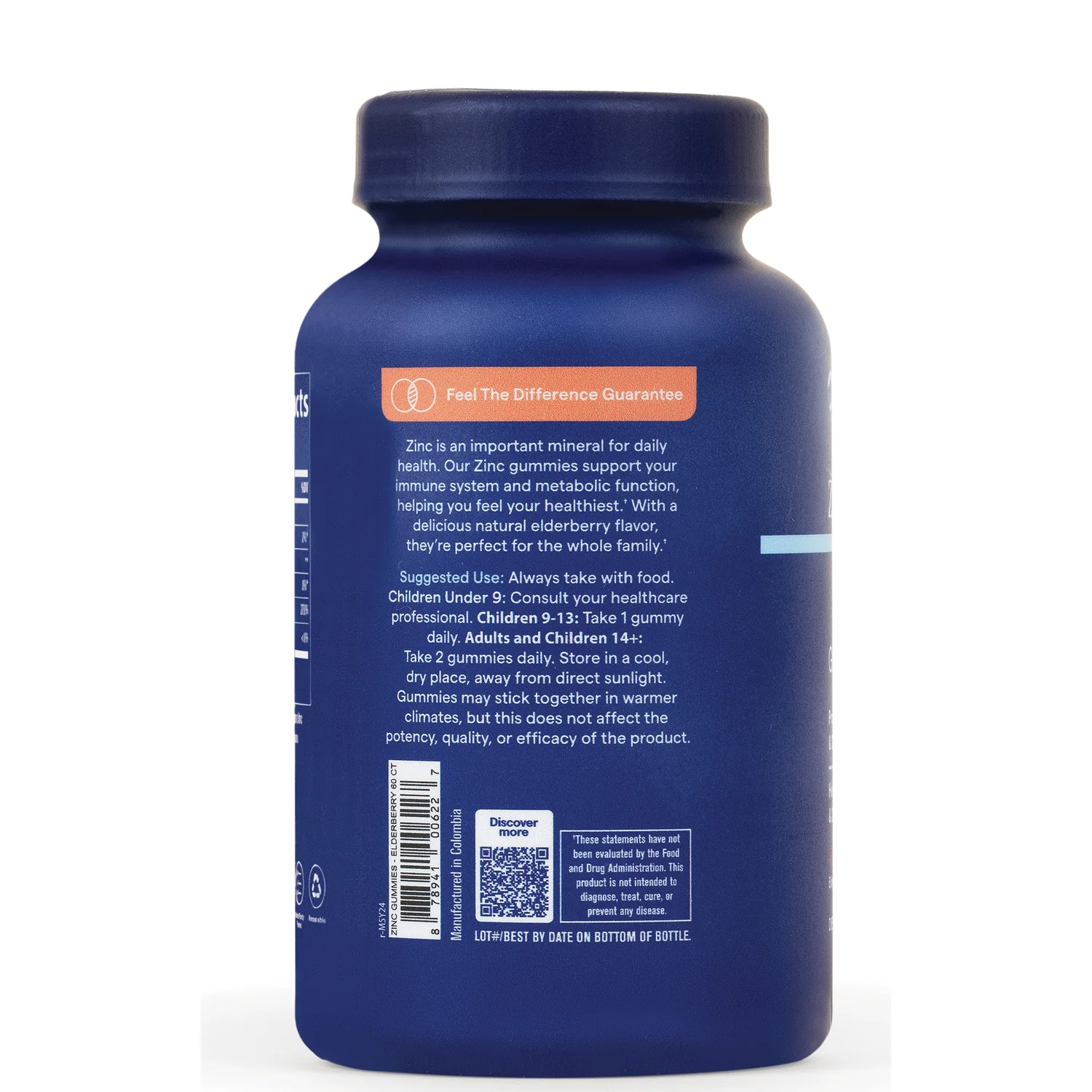 Zinc Gummies - Elderberry - Image 2