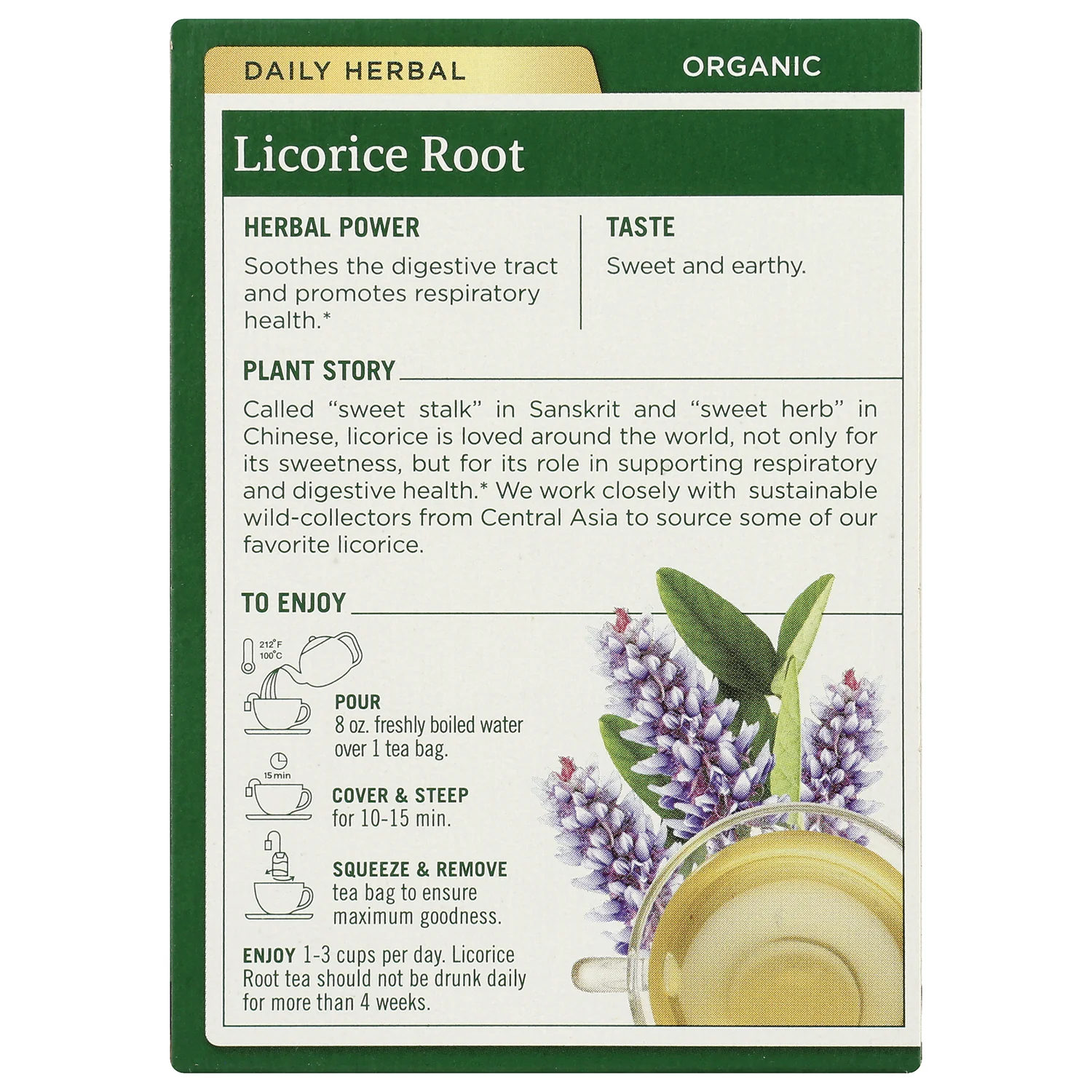 Organic Licorice Root Tea - Image 3