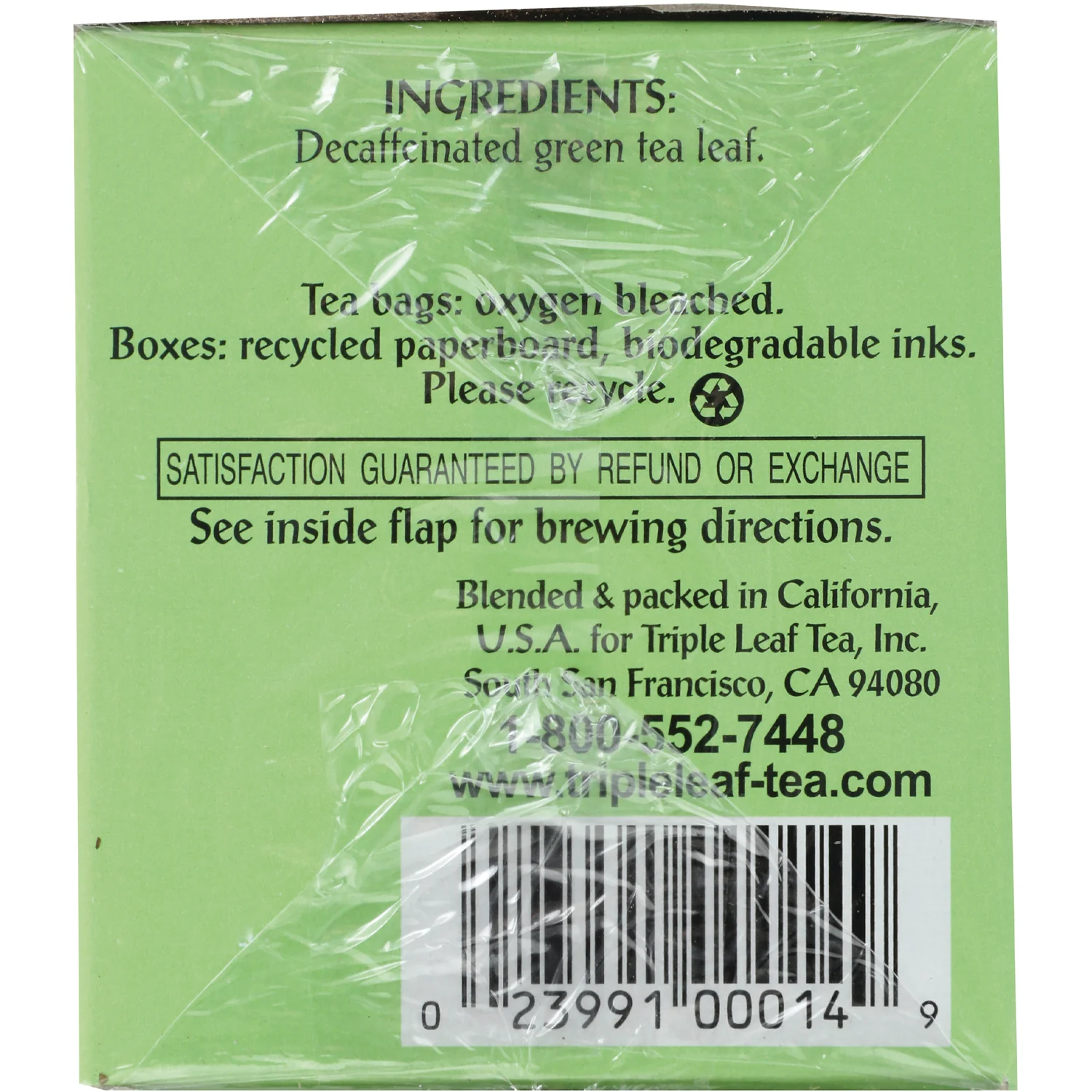 Decaf Green Tea - Image 2