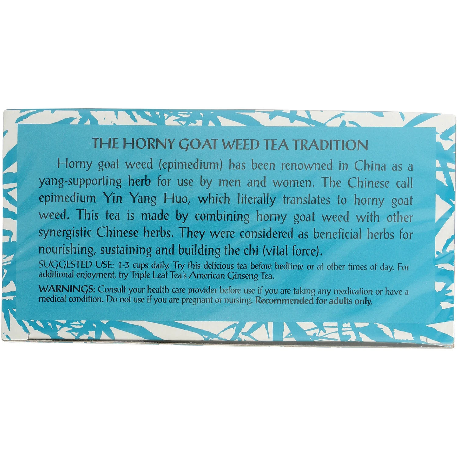Horny Goat Weed Tea - Image 3