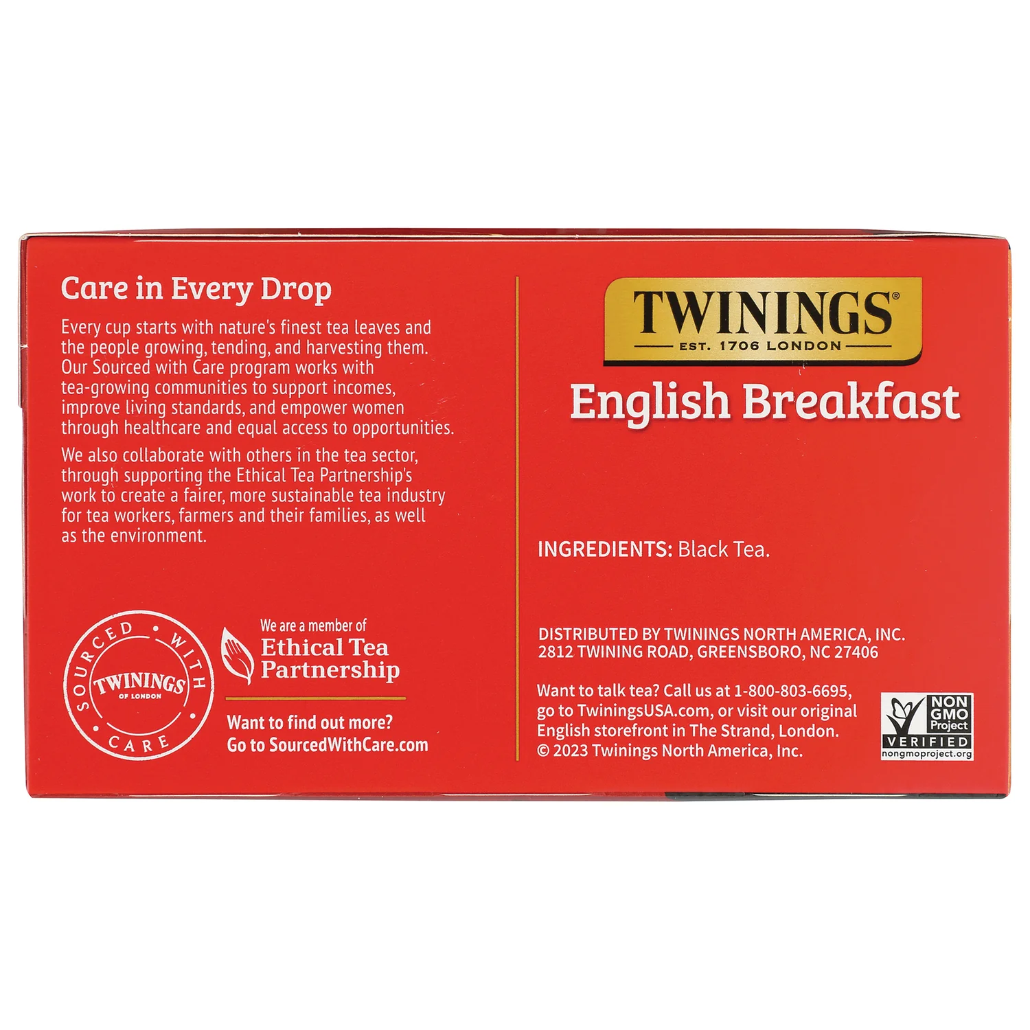 100% Pure Black Tea - English Breakfast - Image 2
