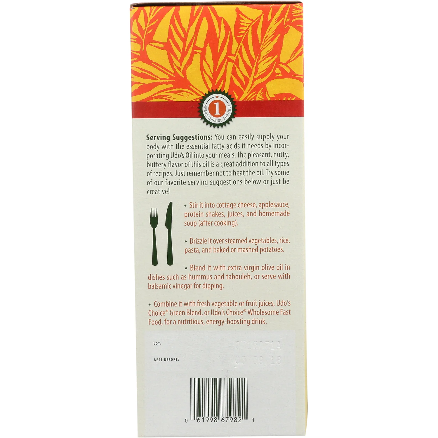 Udo's Oil 3-6-9 Blend - Image 4