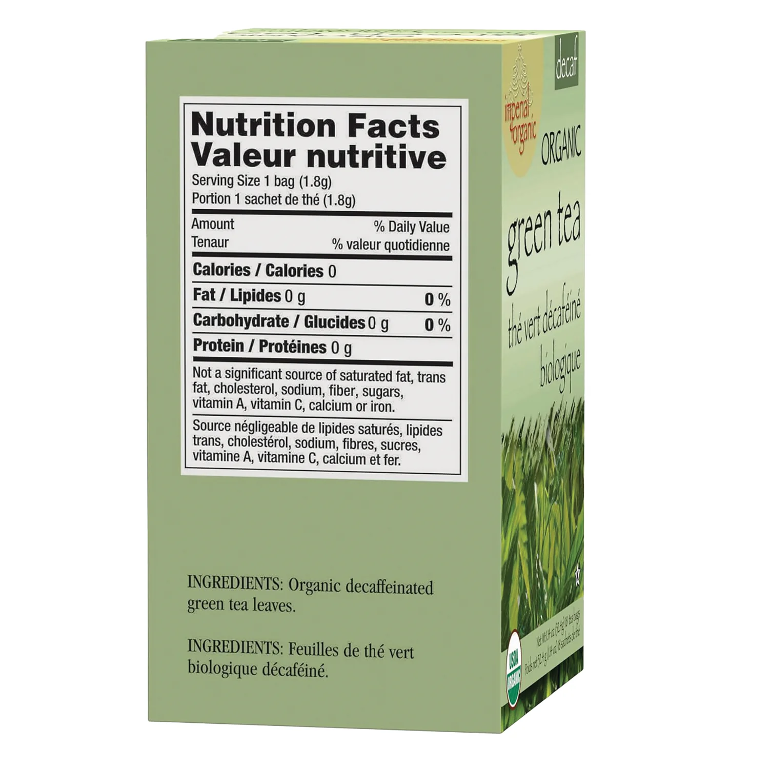 Imperial Organic Green Tea Decaf - Image 2