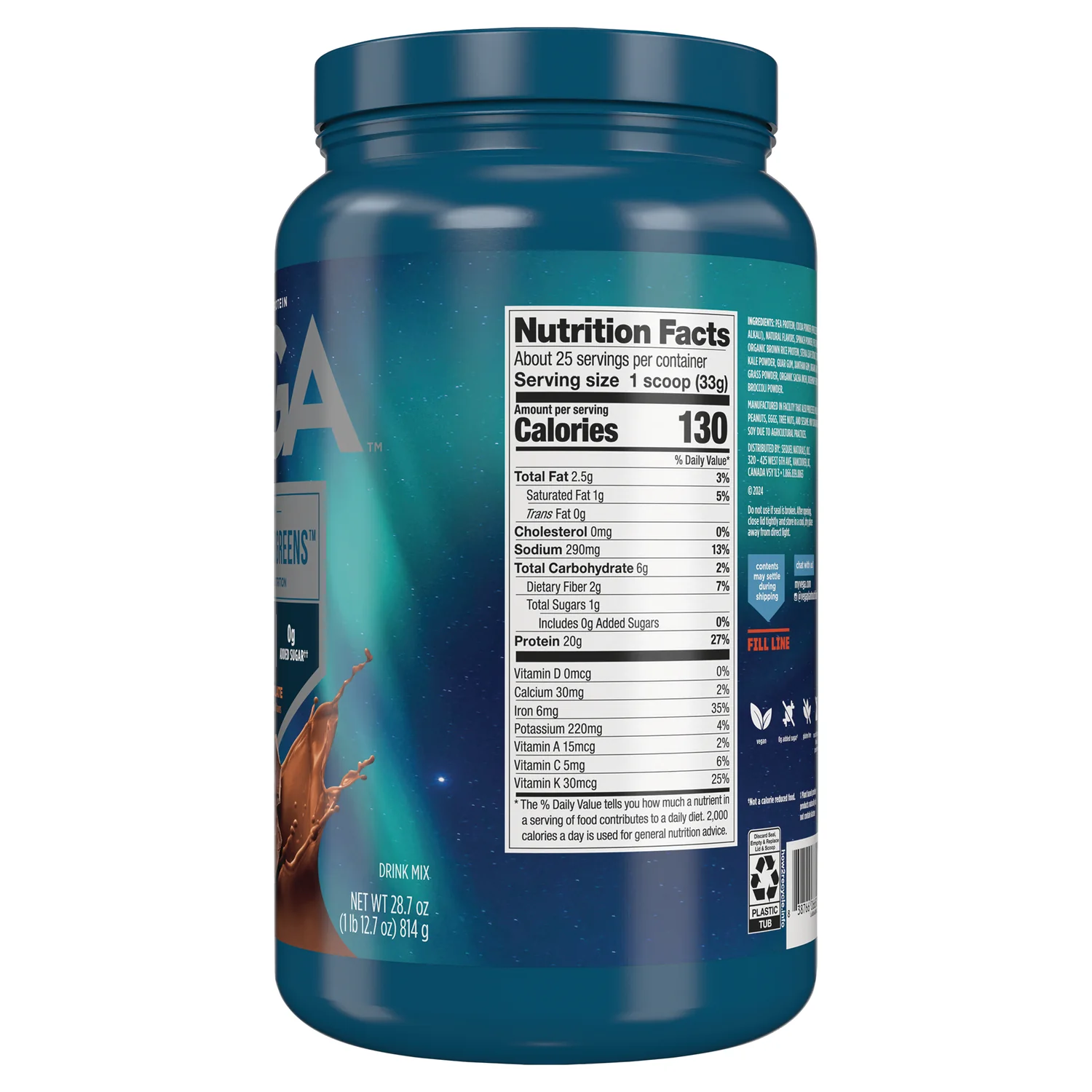Protein + Supergreens - Creamy Chocolate - Image 2