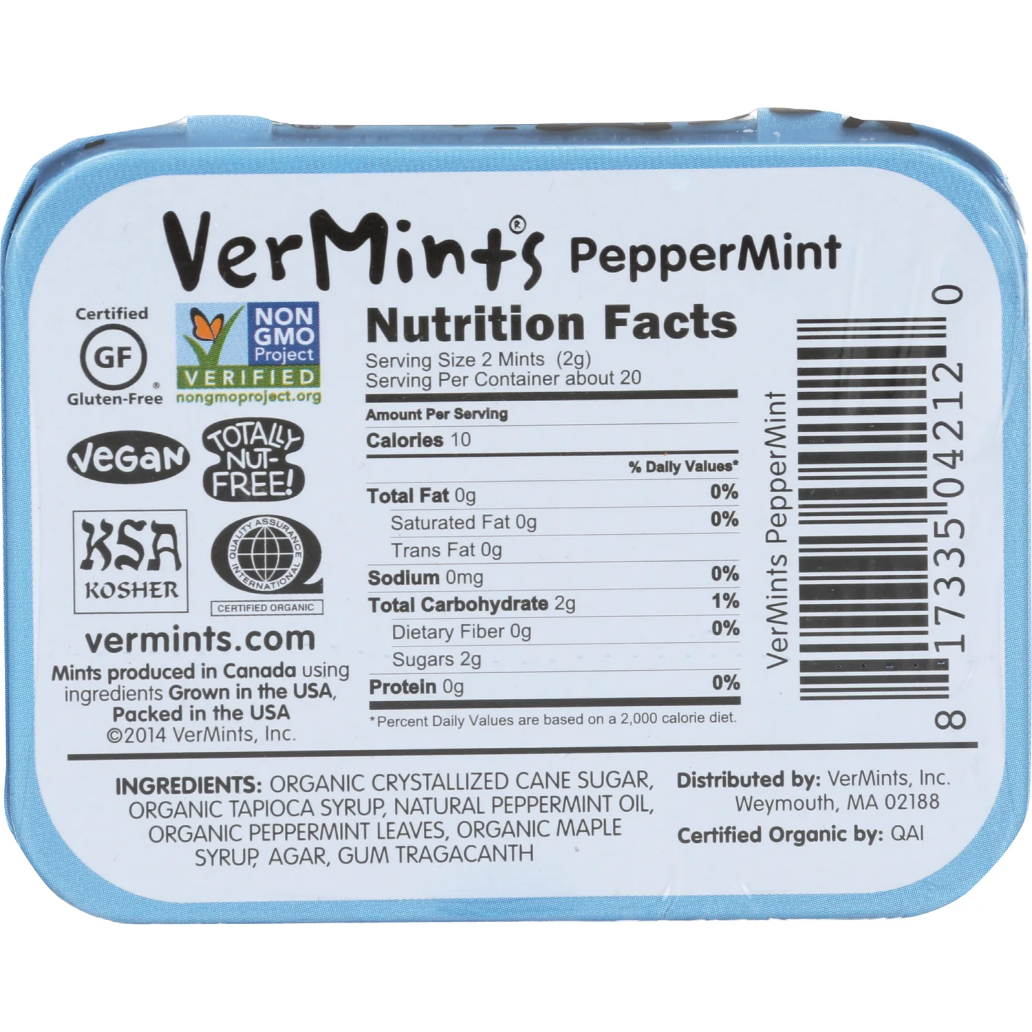 Organic Mints - PepperMint - Image 2