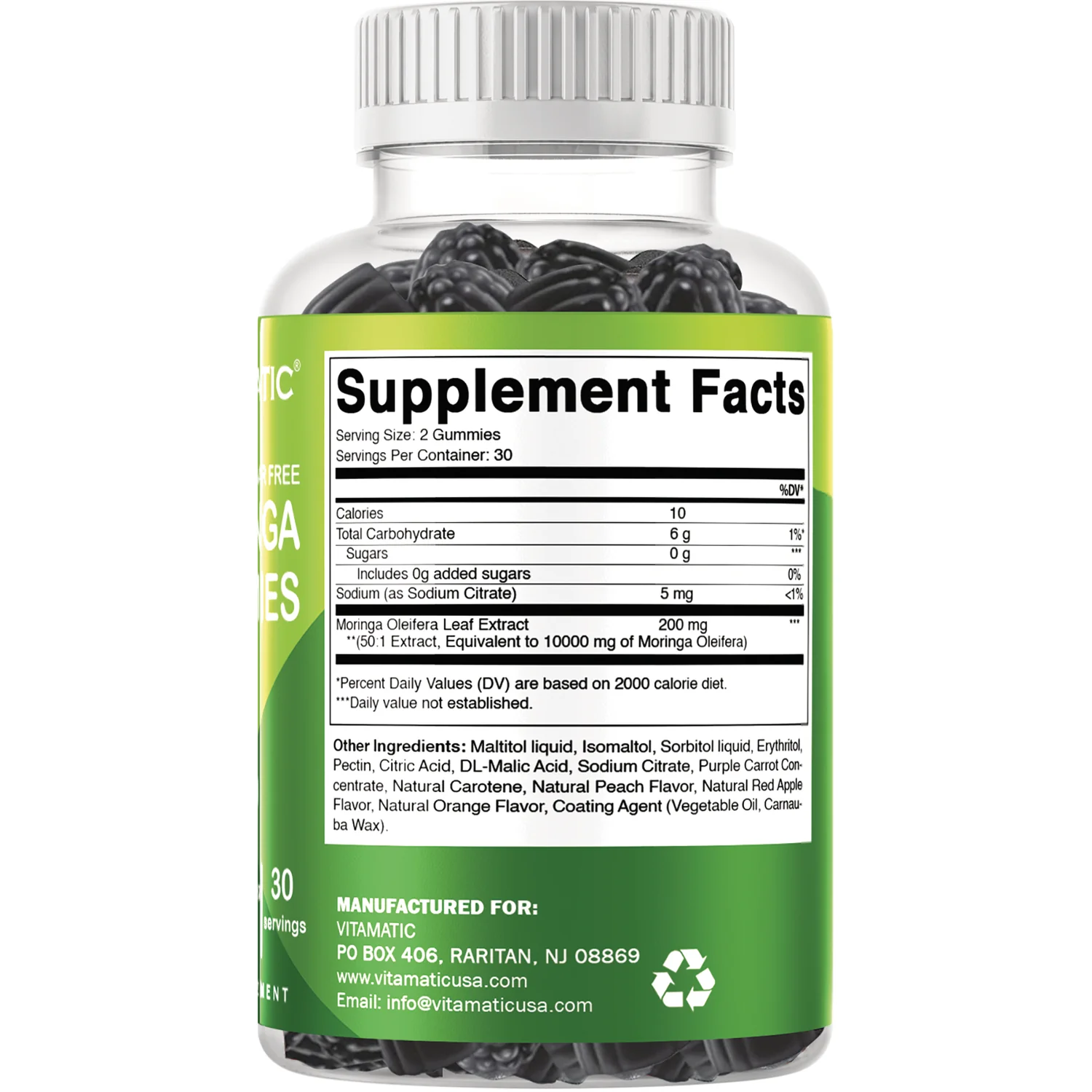 Sugar Free Moringa Gummies - Image 2